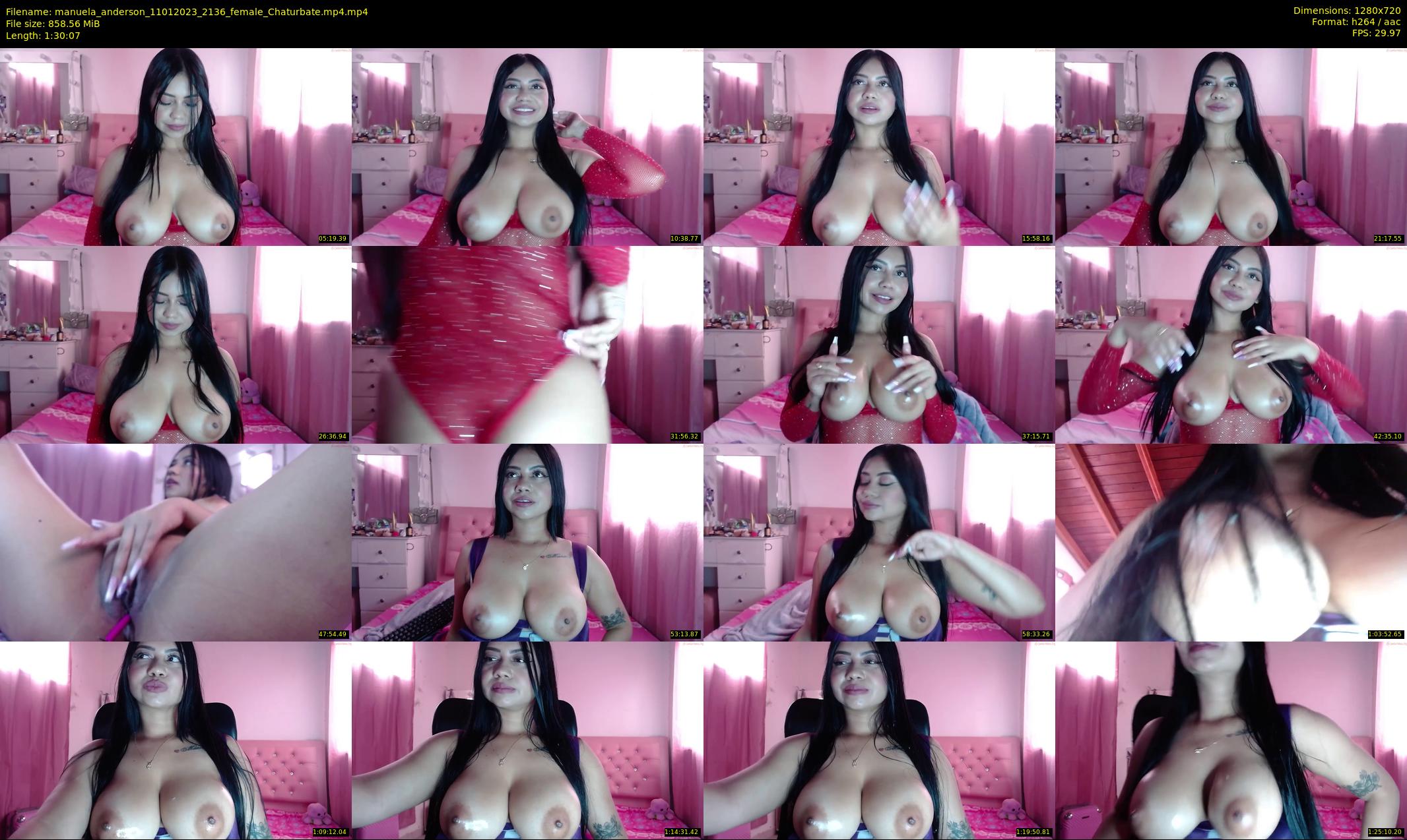 manuela_anderson — 91 minute Chaturbate female cam show recording, 720p, Jan 11, 2023