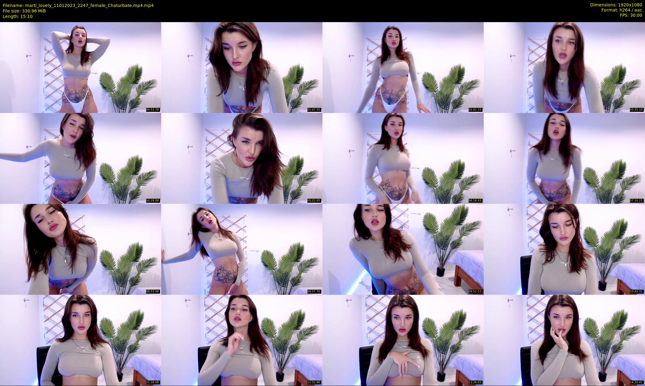 marti_lovely — 16 minute Chaturbate female cam show recording, 1080p, Jan 11, 2023