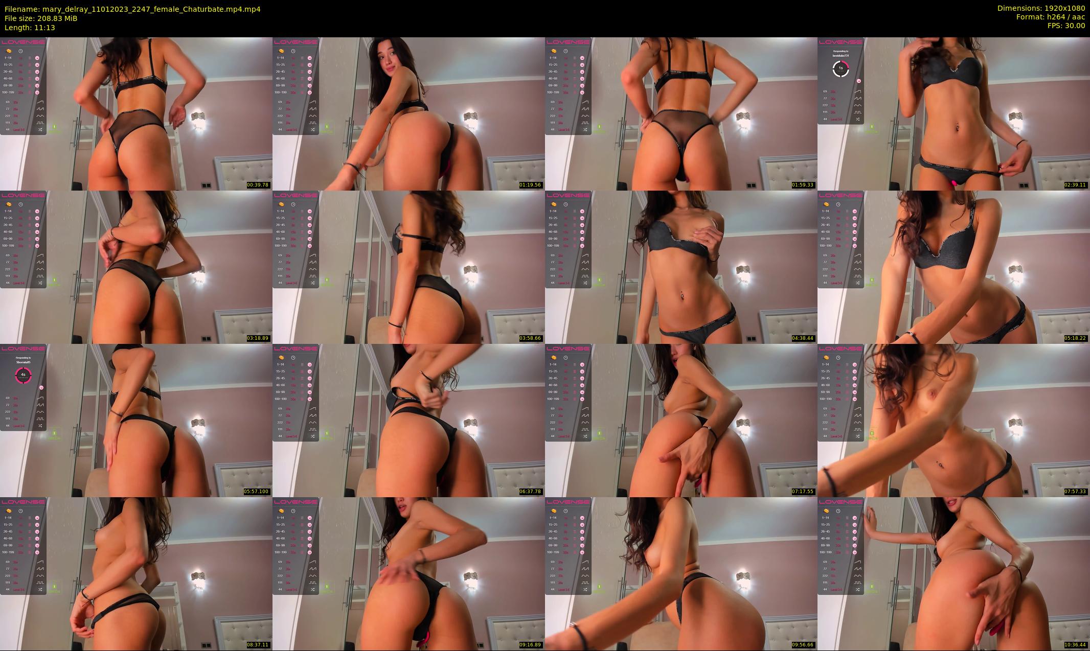 mary_delray — 12 minute Chaturbate female cam show recording, 1080p, Jan 11, 2023