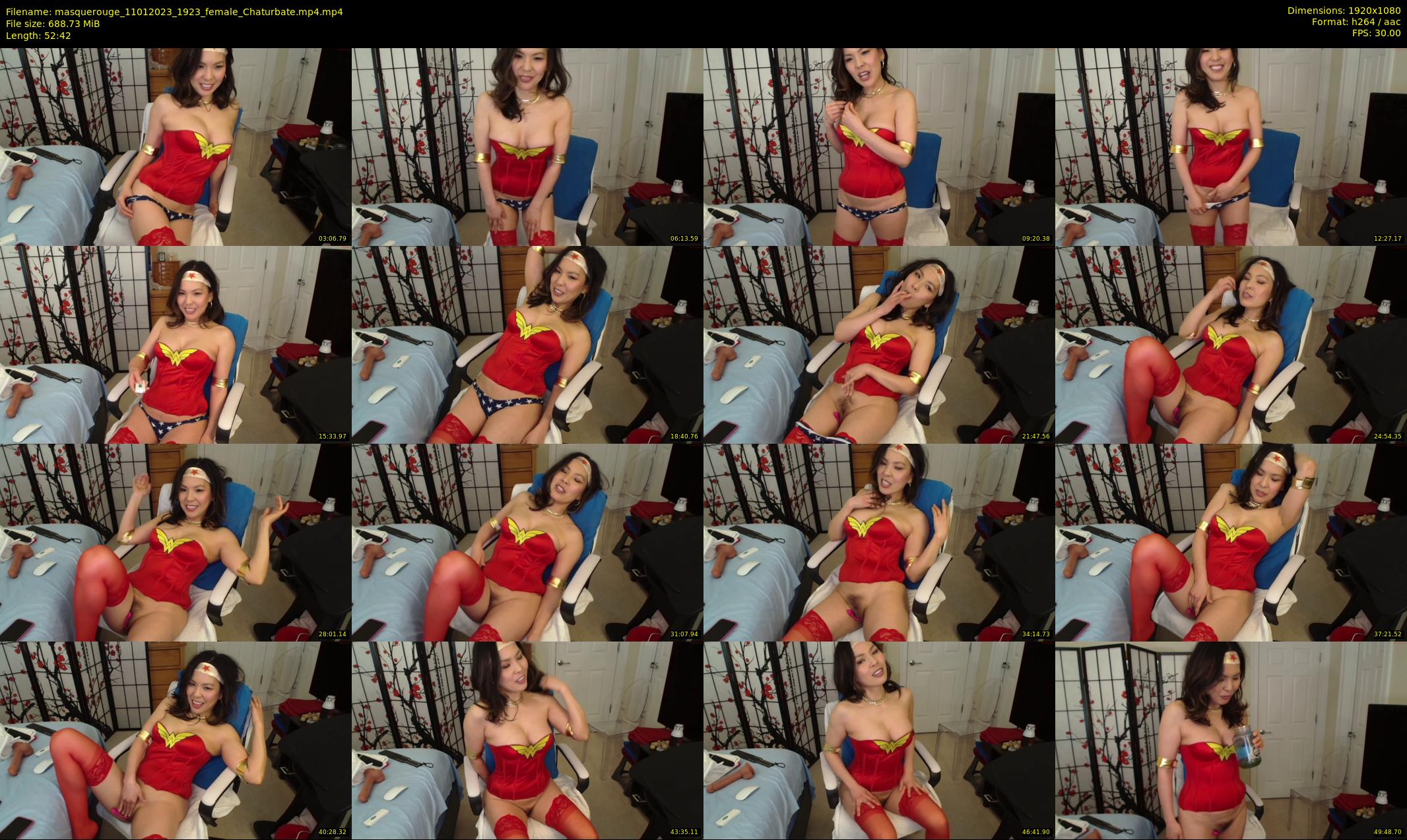 masquerouge — 53 minute Chaturbate female cam show recording, 1080p, Jan 11, 2023