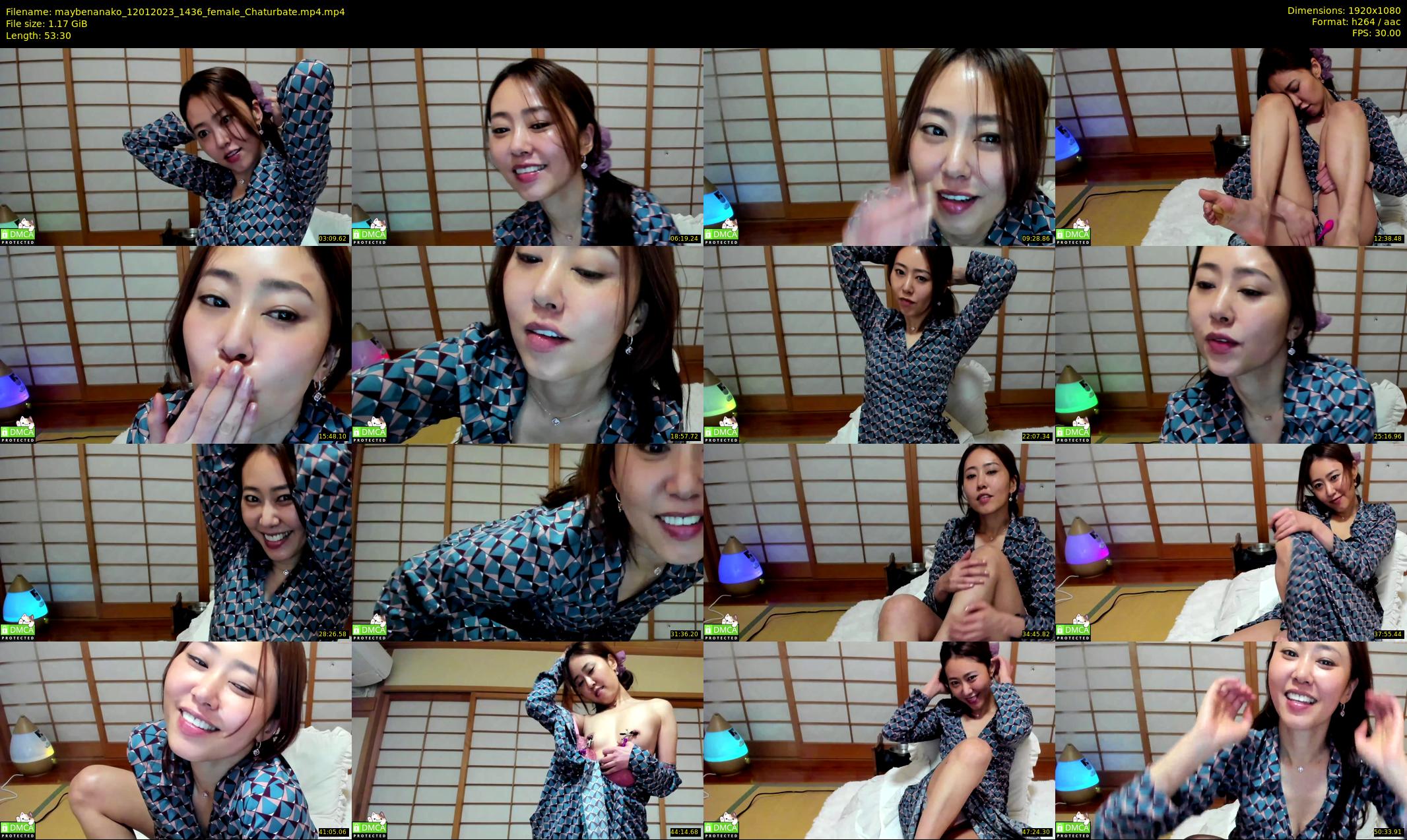 maybenanako — 54 minute Chaturbate female cam show recording, 1080p, Jan 12, 2023