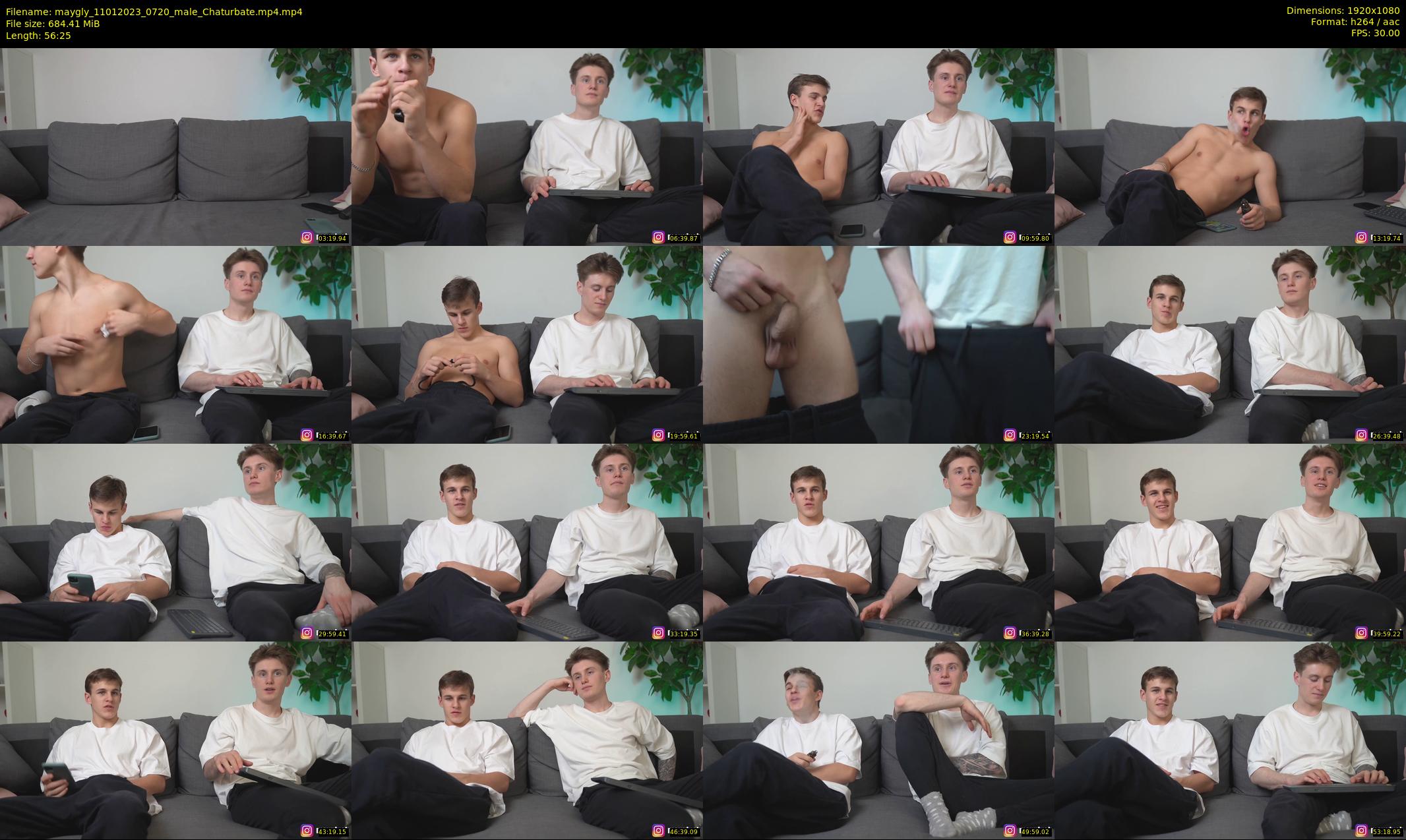 maygly — 57 minute Chaturbate male cam show recording, 1080p, Jan 11, 2023