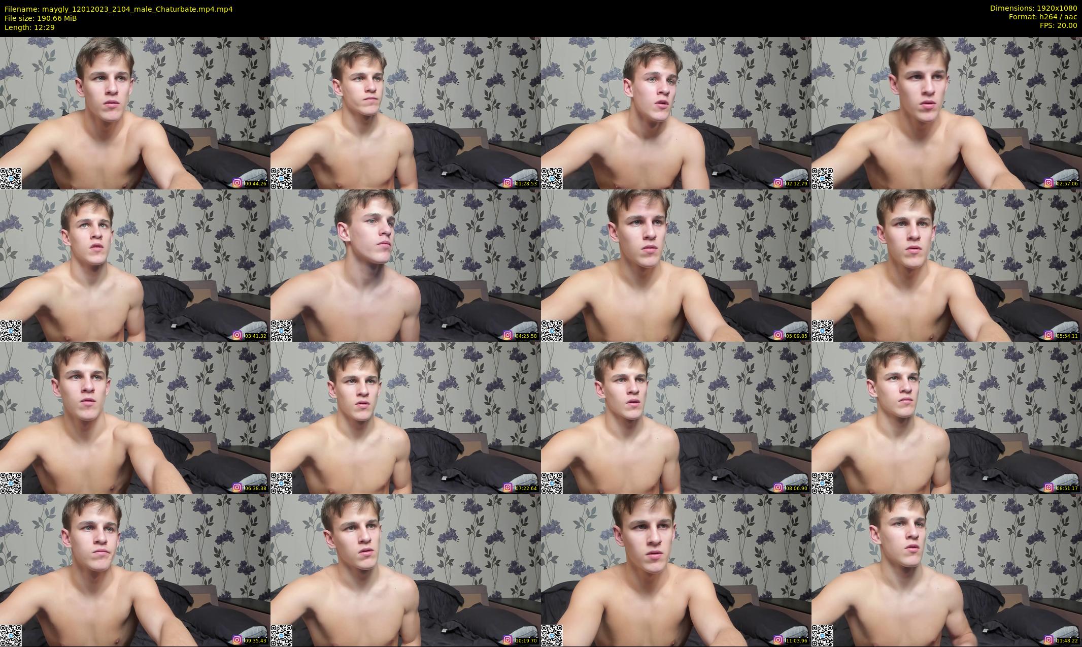 maygly — 13 minute Chaturbate male cam show recording, 1080p, Jan 12, 2023