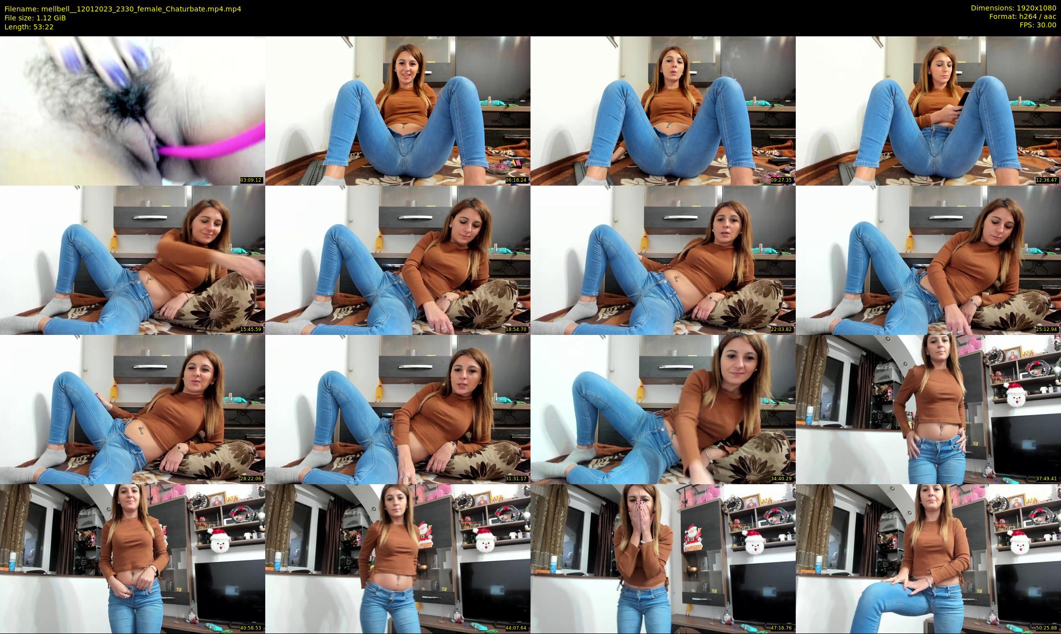 mellbell_ — 54 minute Chaturbate female cam show recording, 1080p, Jan 12, 2023