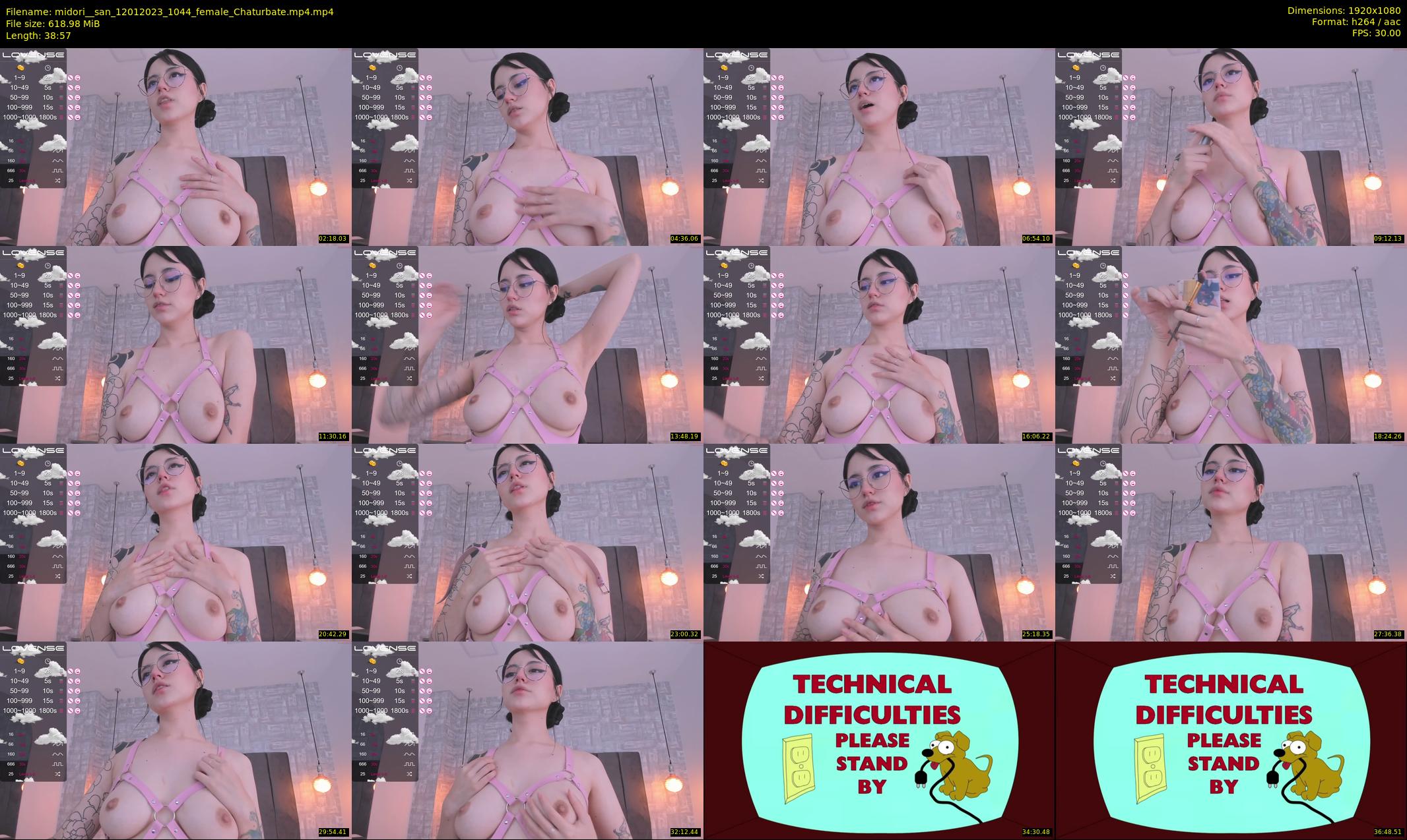 midori__san — 39 minute Chaturbate female cam show recording, 1080p, Jan 12, 2023