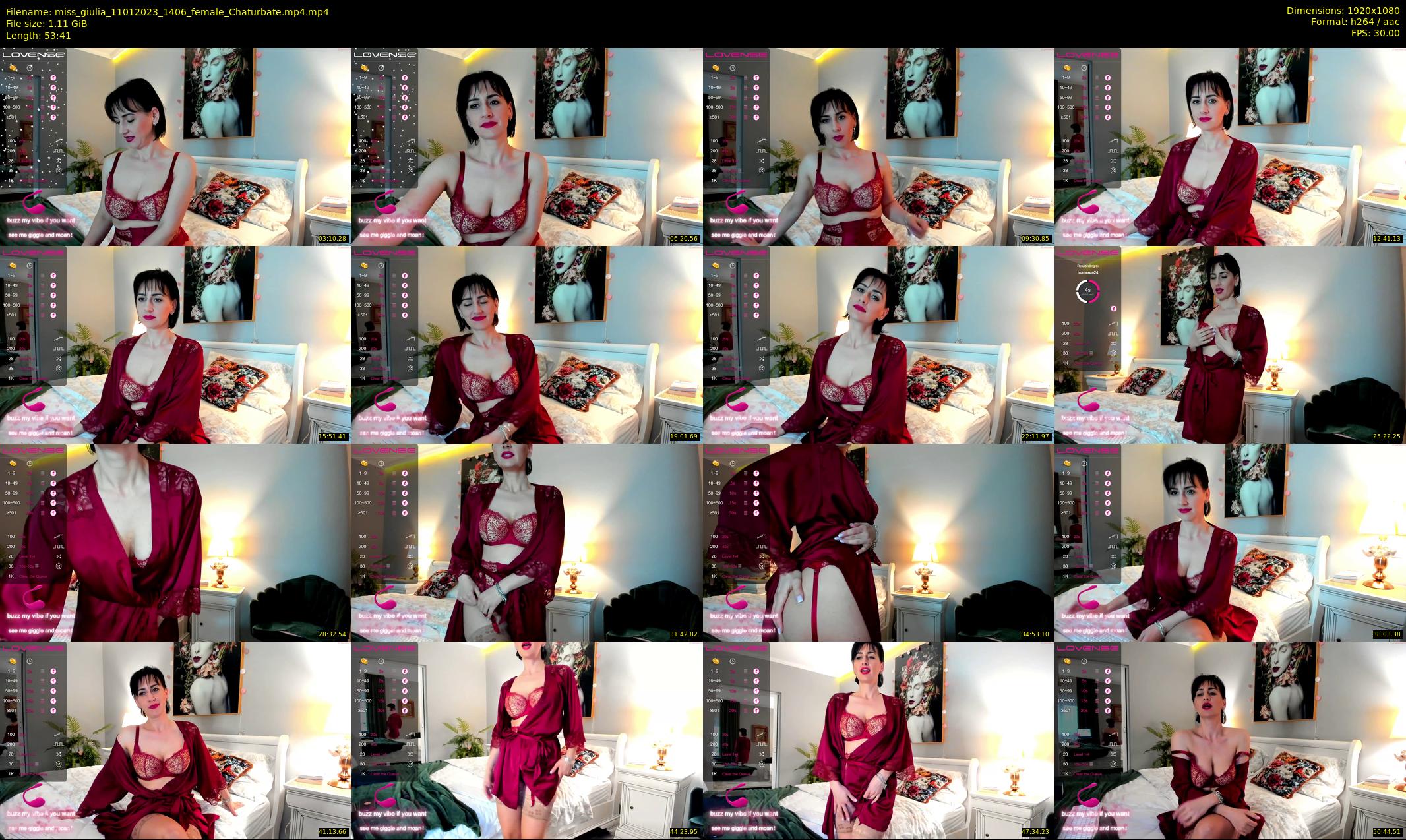miss_giulia — 54 minute Chaturbate female cam show recording, 1080p, Jan 11, 2023