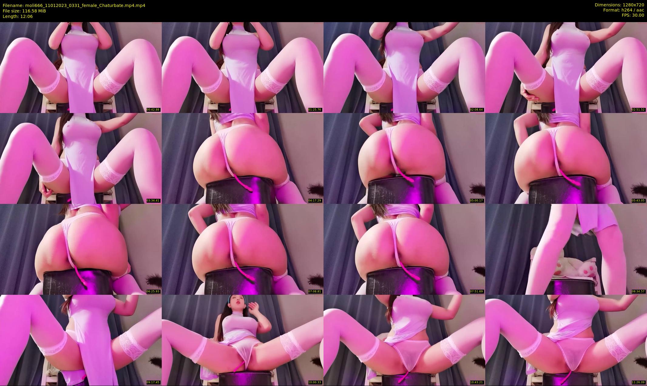 moli666 — 13 minute Chaturbate female cam show recording, 720p, Jan 11, 2023
