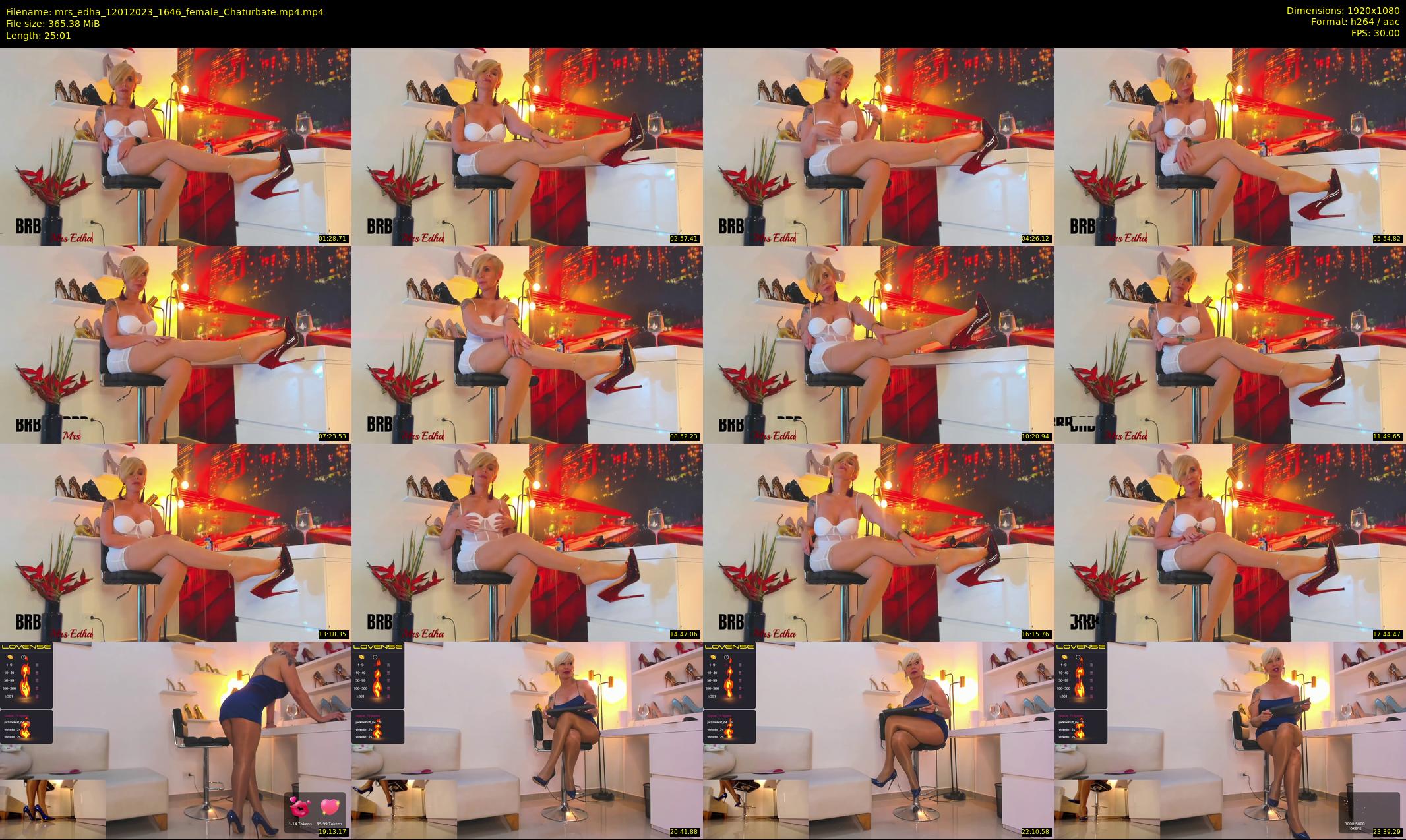 mrs_edha — 26 minute Chaturbate female cam show recording, 1080p, Jan 12, 2023
