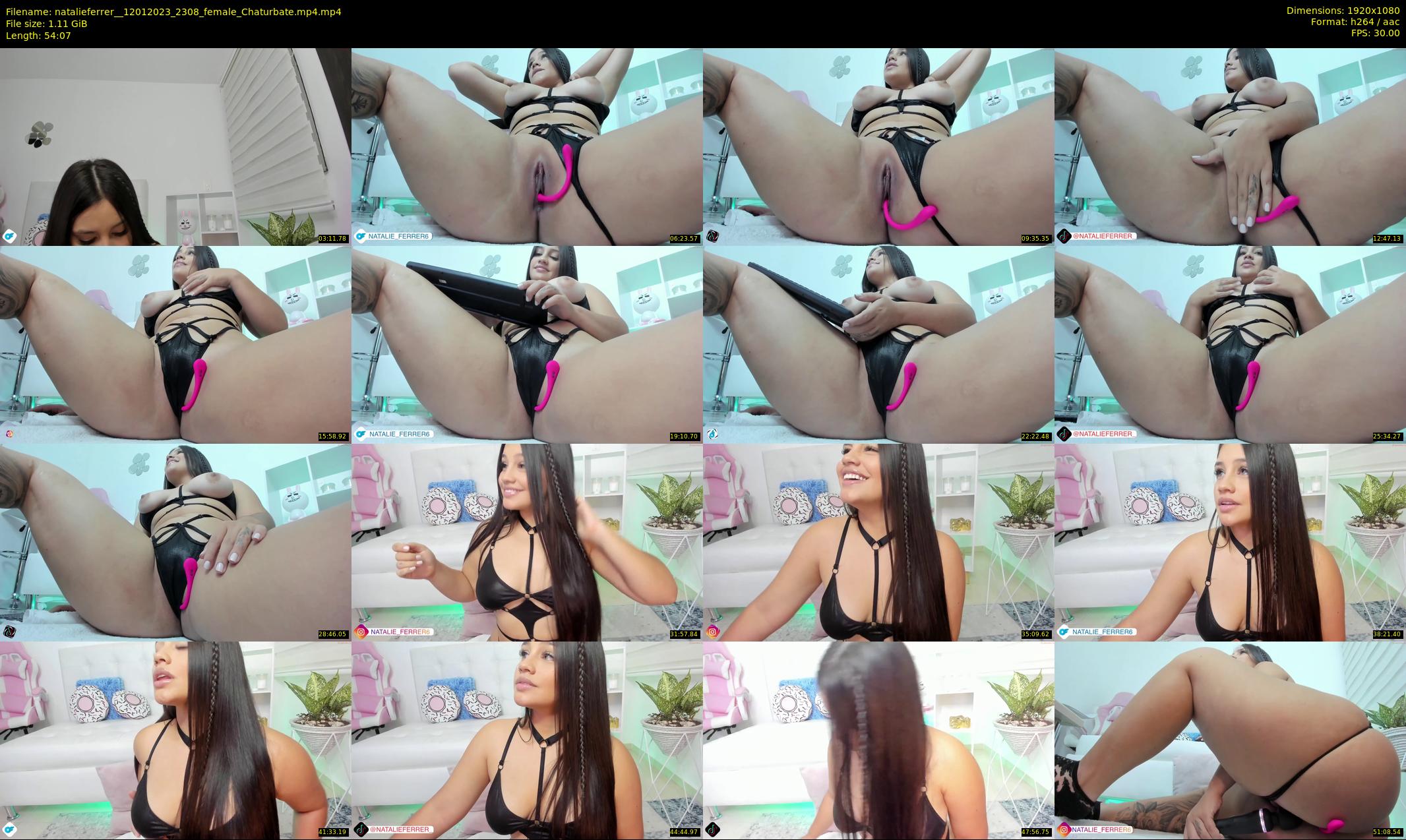 natalieferrer_ — 55 minute Chaturbate female cam show recording, 1080p, Jan 12, 2023