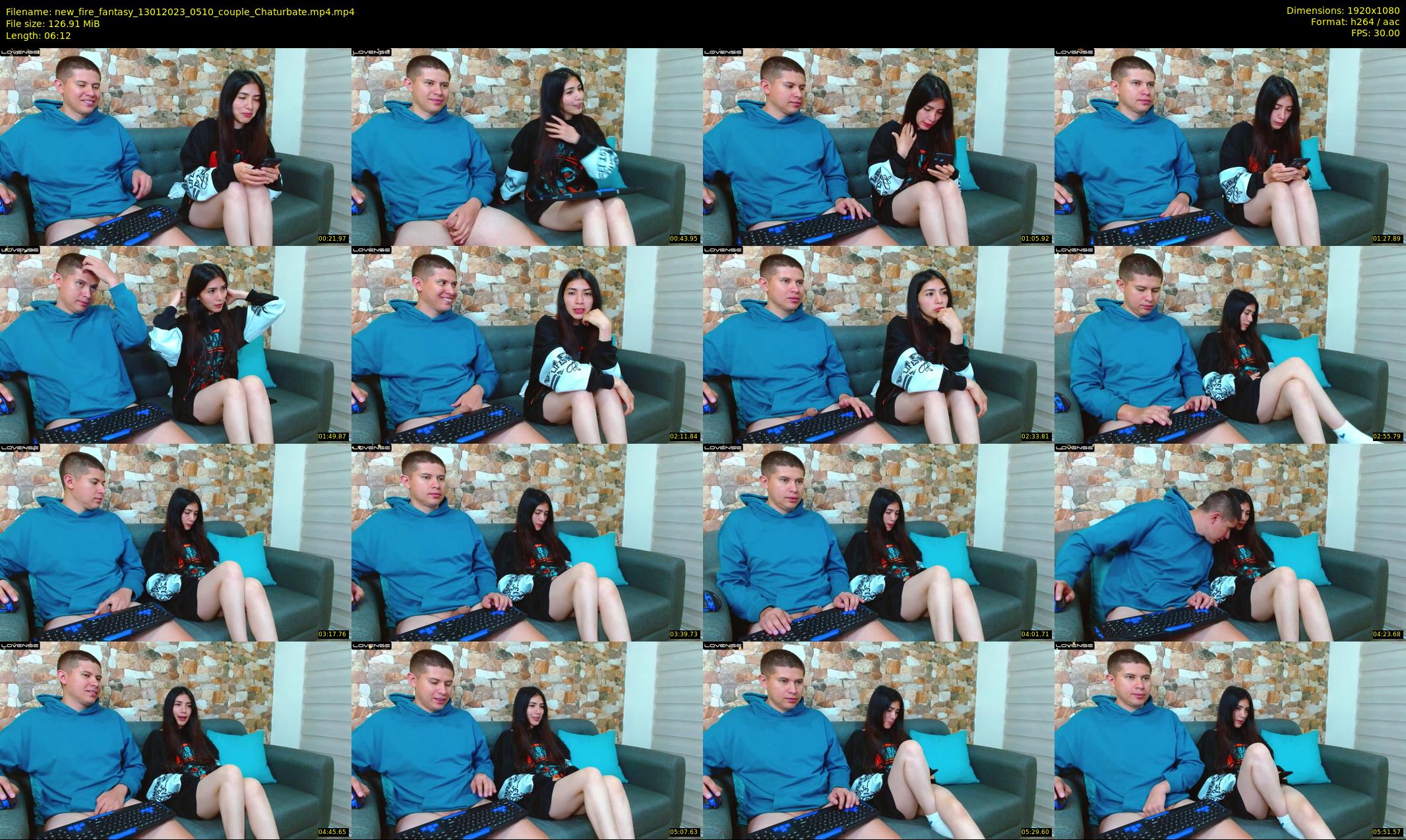 new_fire_fantasy — 7 minute Chaturbate couple cam show recording, 1080p, Jan 13, 2023