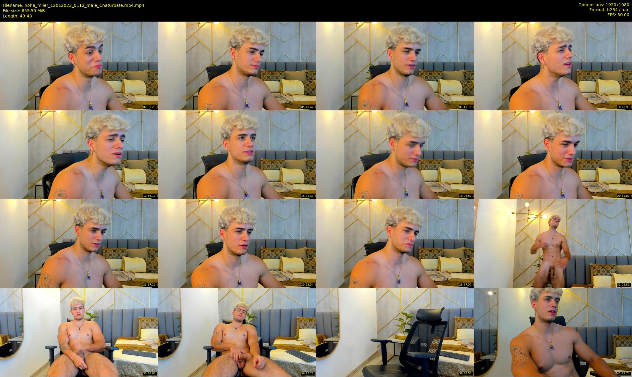 noha_miler — 44 minute Chaturbate male cam show recording, 1080p, Jan 12, 2023