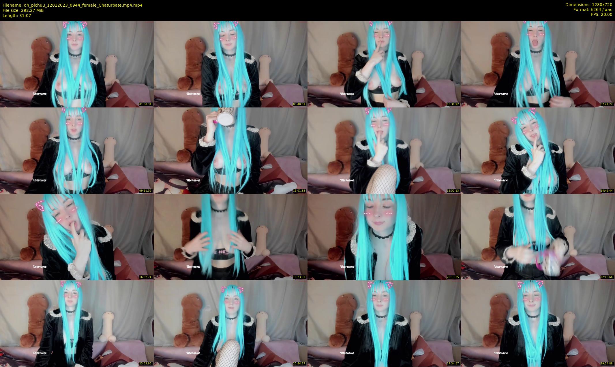 oh_pichuu — 32 minute Chaturbate female cam show recording, 720p, Jan 12, 2023