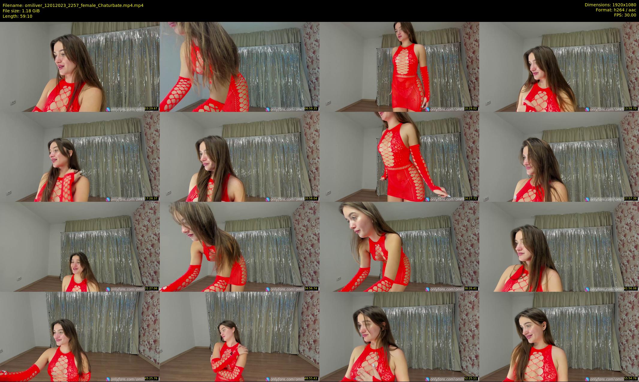 omiliver — 60 minute Chaturbate female cam show recording, 1080p, Jan 12, 2023