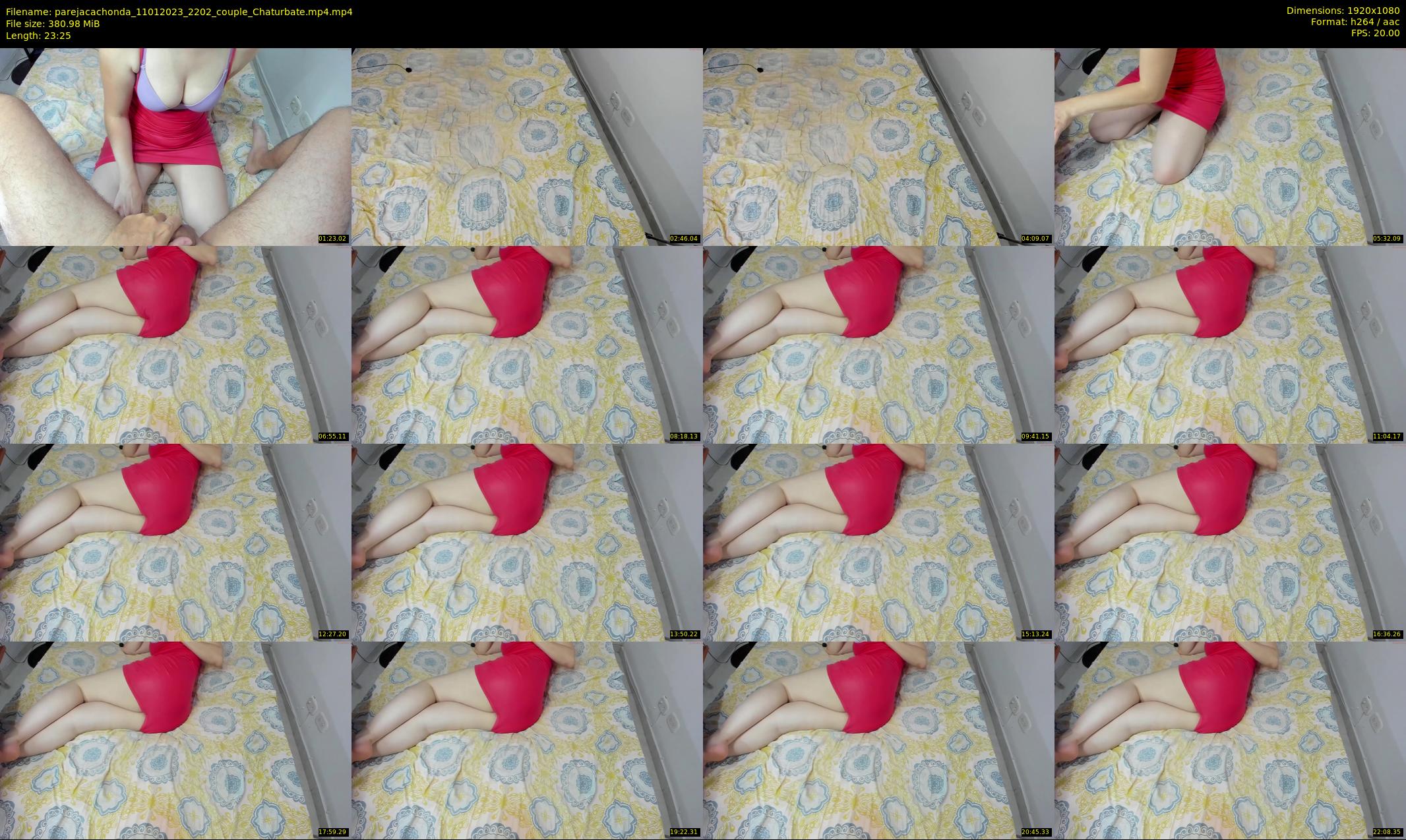 parejacachonda — 24 minute Chaturbate couple cam show recording, 1080p, Jan 11, 2023