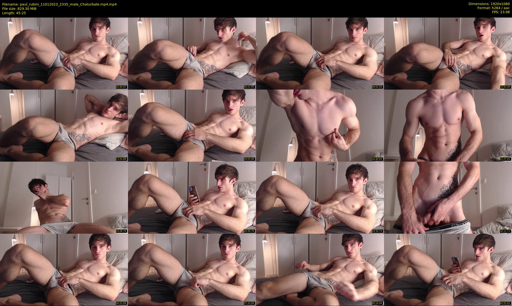 paul_rubini — 46 minute Chaturbate male cam show recording, 1080p, Jan 11, 2023