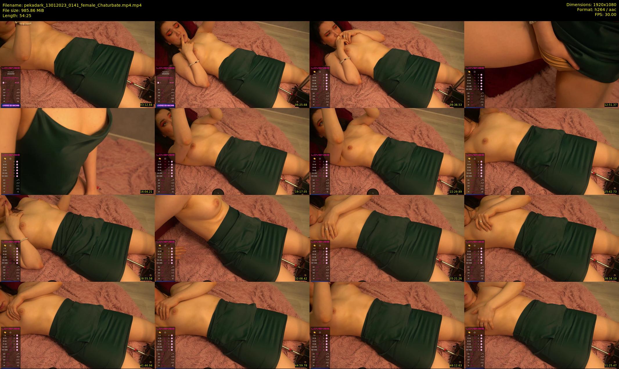 pekadark — 55 minute Chaturbate female cam show recording, 1080p, Jan 13, 2023