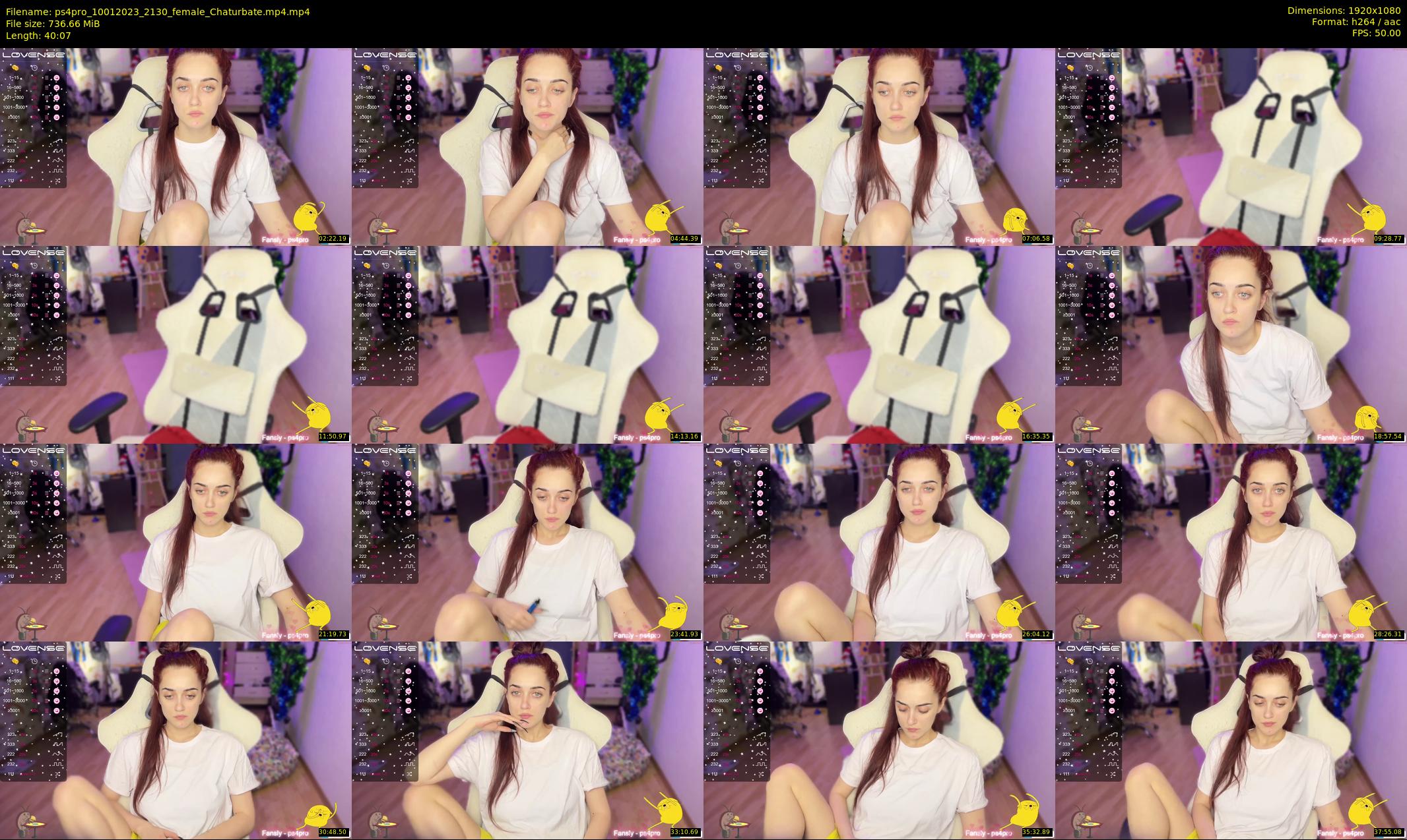 ps4pro — 41 minute Chaturbate female cam show recording, 1080p, Jan 10, 2023