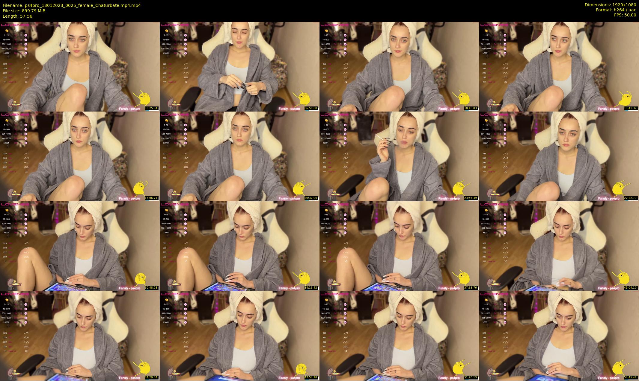 ps4pro — 58 minute Chaturbate female cam show recording, 1080p, Jan 13, 2023