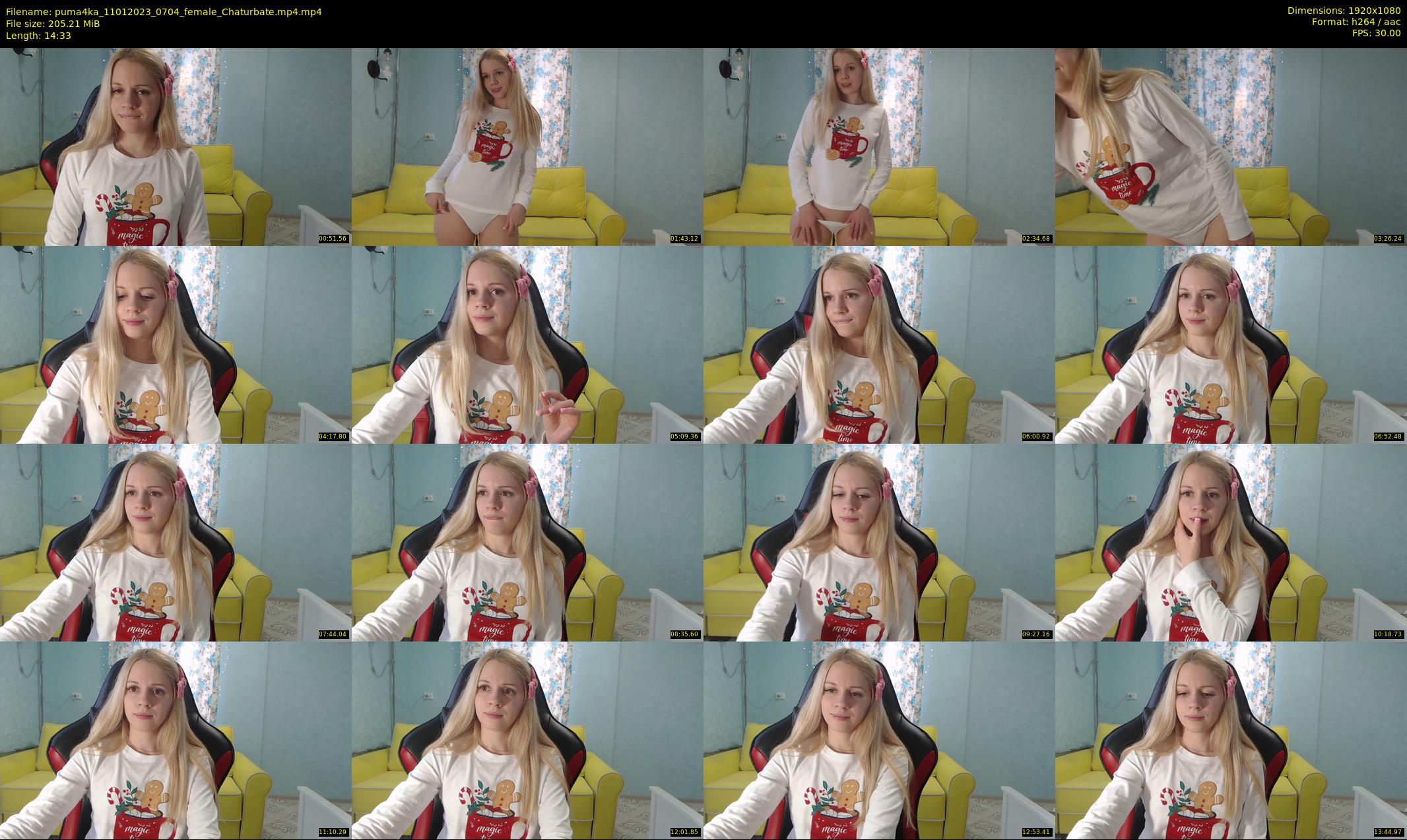puma4ka — 15 minute Chaturbate female cam show recording, 1080p, Jan 11, 2023