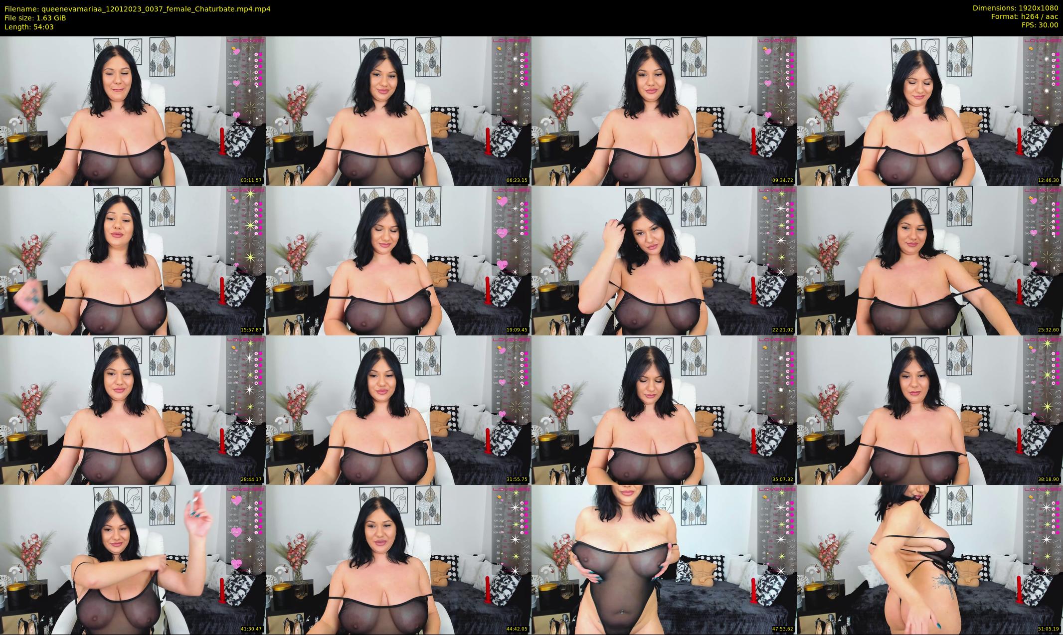 queenevamariaa — 55 minute Chaturbate female cam show recording, 1080p, Jan 12, 2023