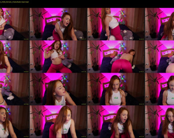 redhead_shark — 55 minute Chaturbate female cam show recording, 1080p, Jan 12, 2023
