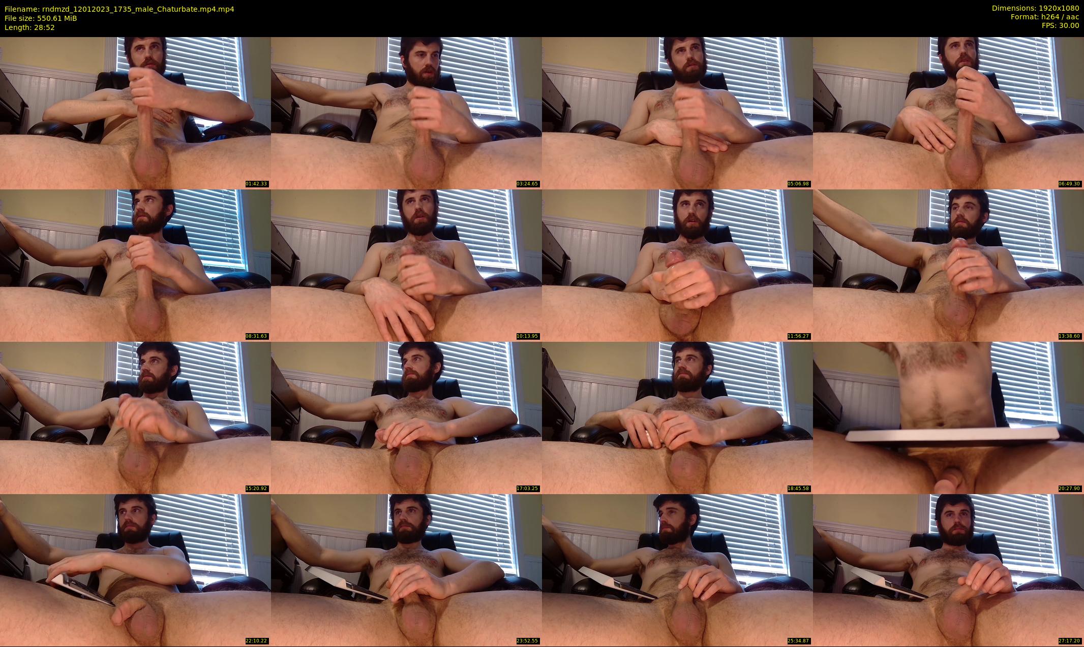rndmzd — 29 minute Chaturbate male cam show recording, 1080p, Jan 12, 2023