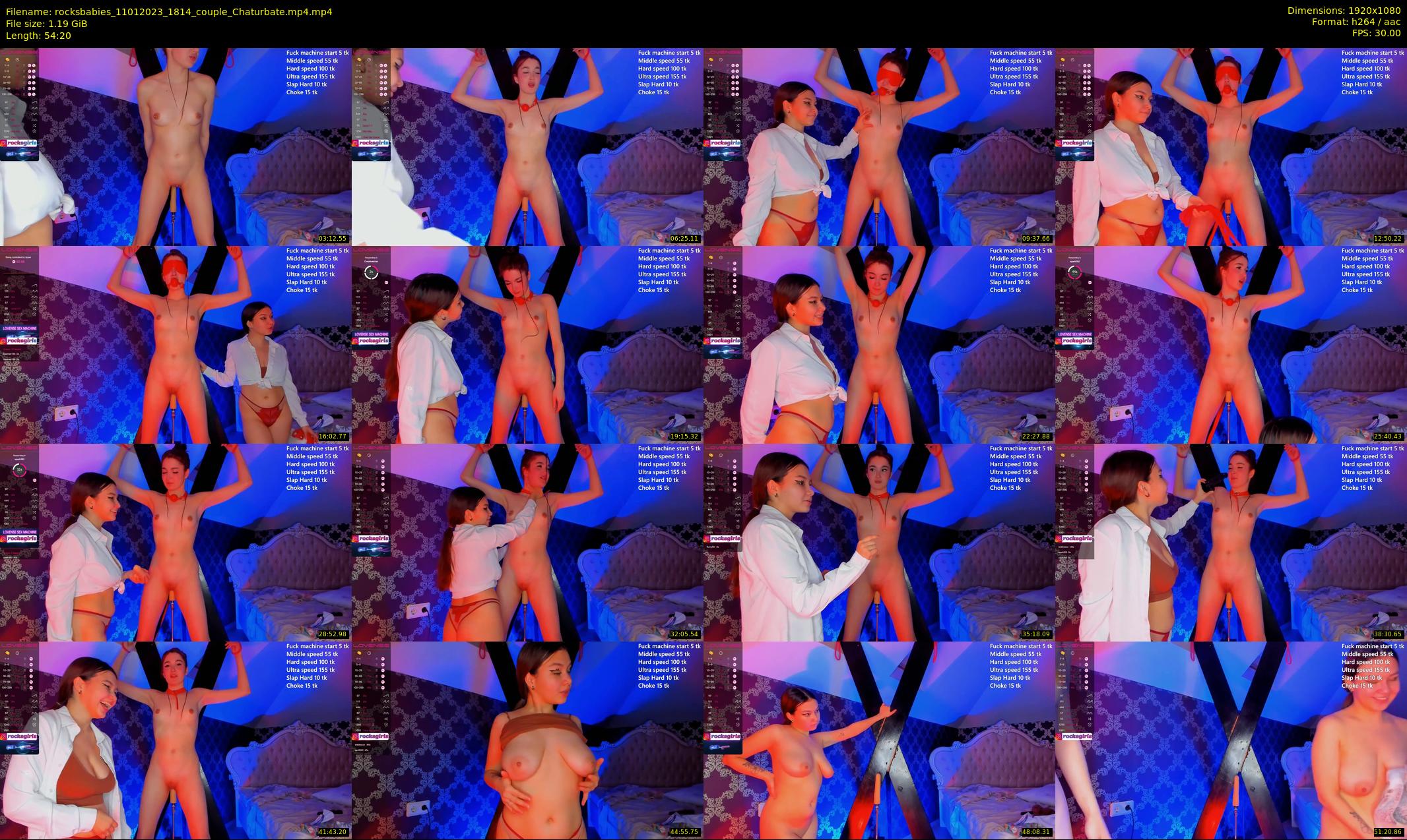 rocksbabies — 55 minute Chaturbate female cam show recording, 1080p, Jan 11, 2023