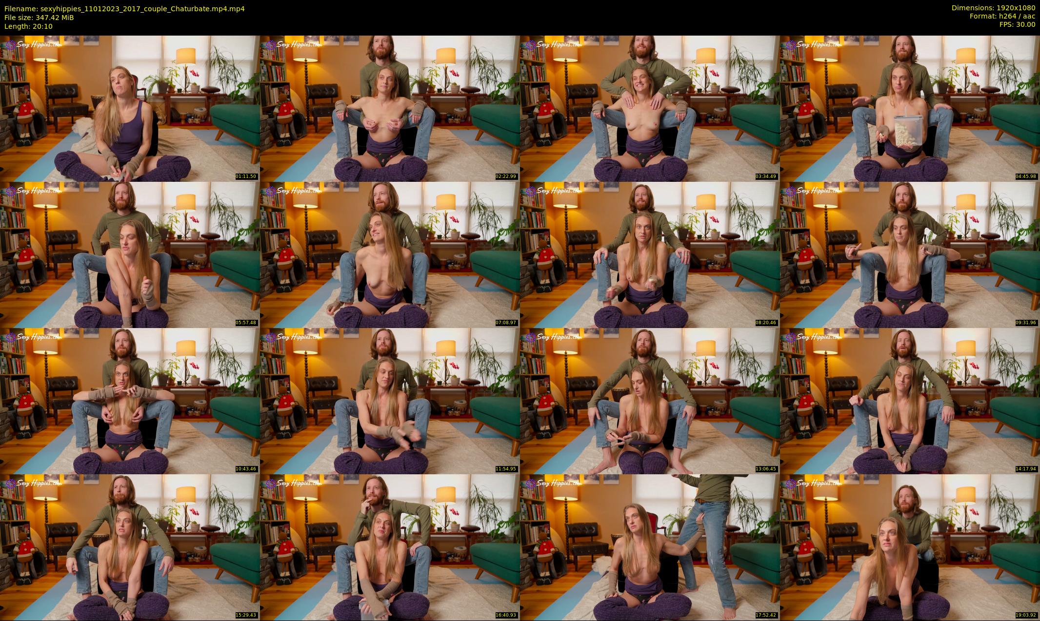 sexyhippies — 21 minute Chaturbate couple cam show recording, 1080p, Jan 11, 2023