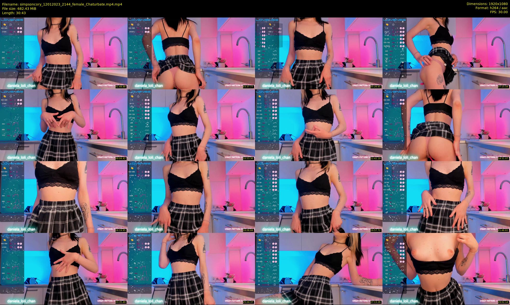 simpsoncory — 31 minute Chaturbate female cam show recording, 1080p, Jan 12, 2023
