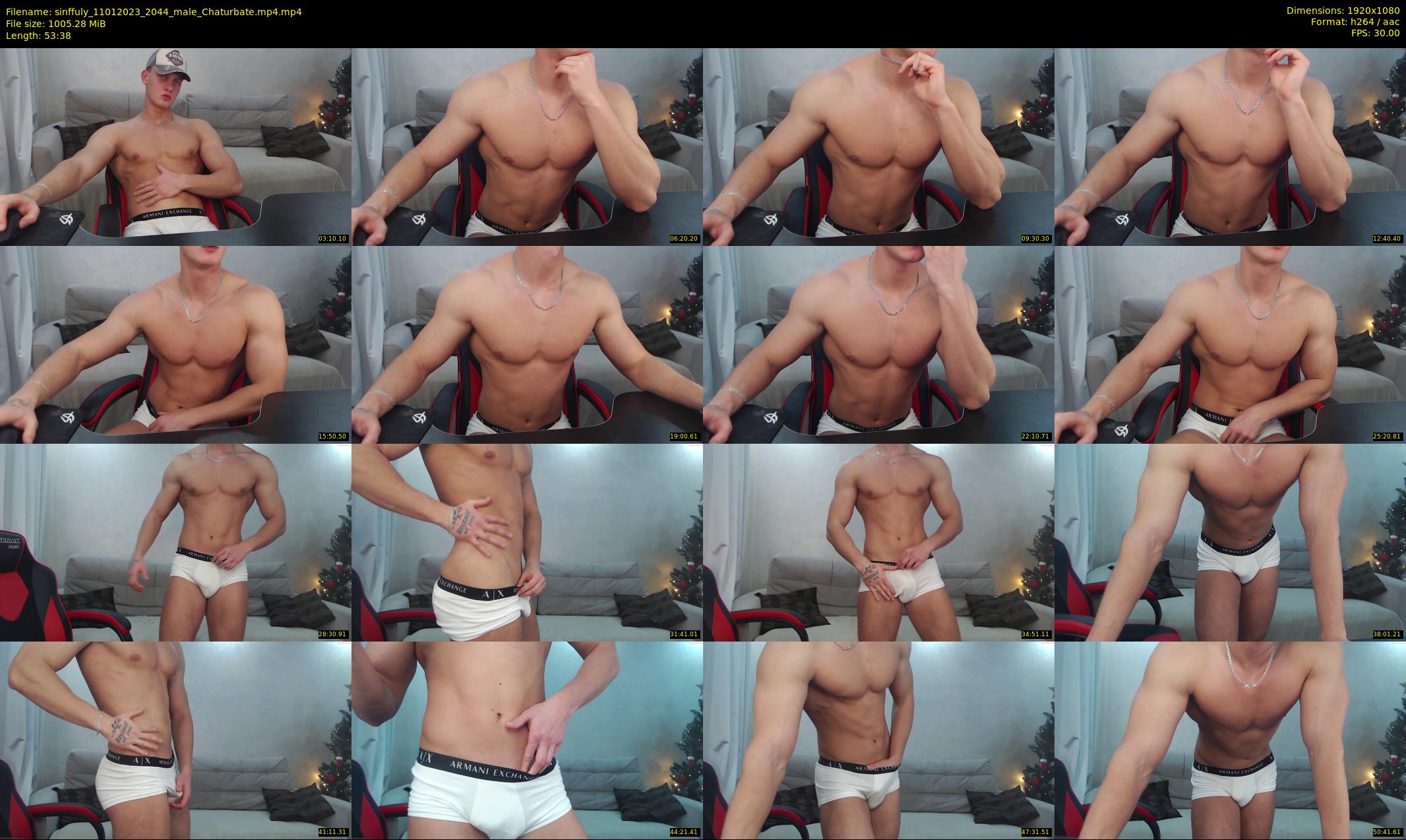 sinffuly — 54 minute Chaturbate male cam show recording, 1080p, Jan 11, 2023