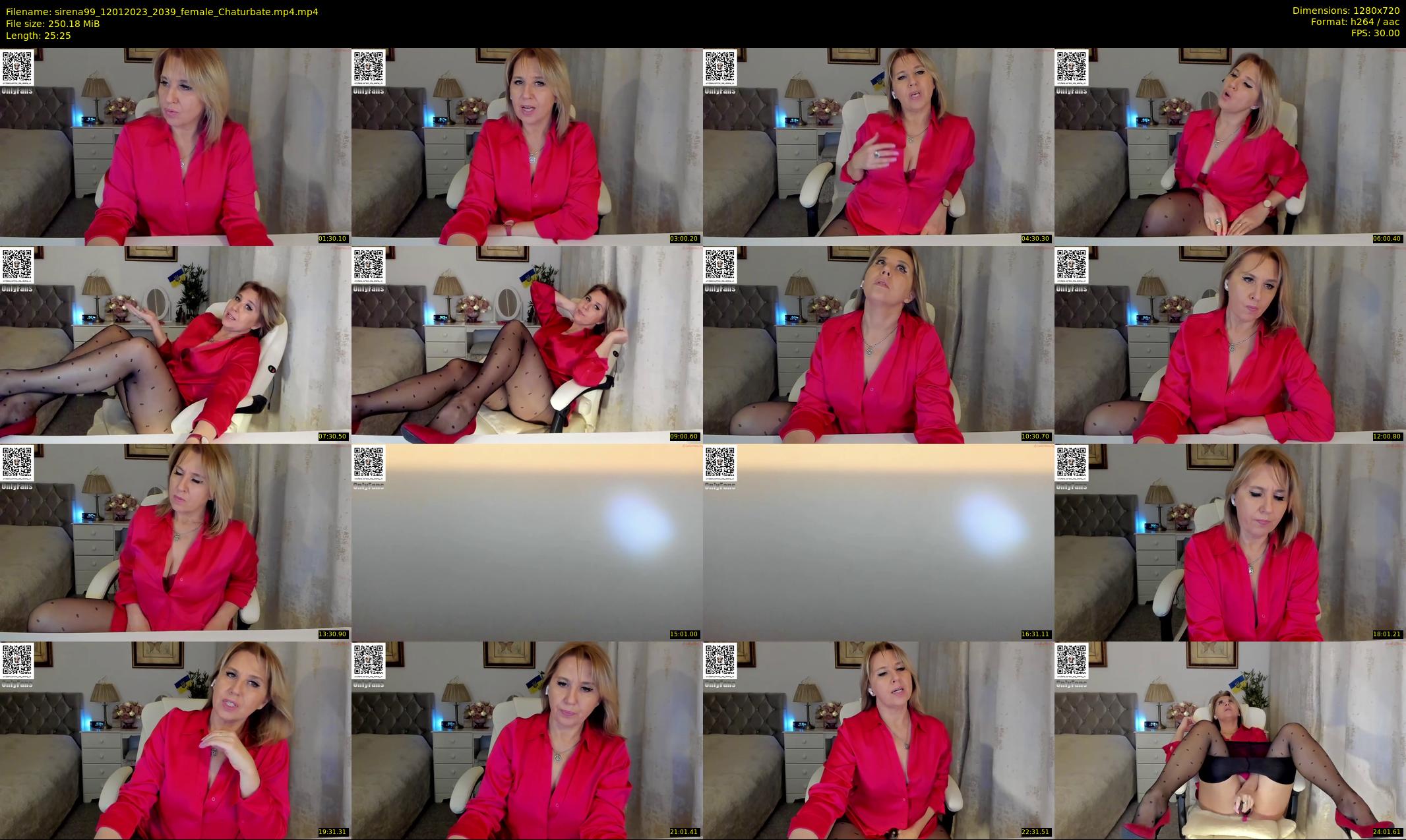 sirena99 — 26 minute Chaturbate female cam show recording, 720p, Jan 12, 2023