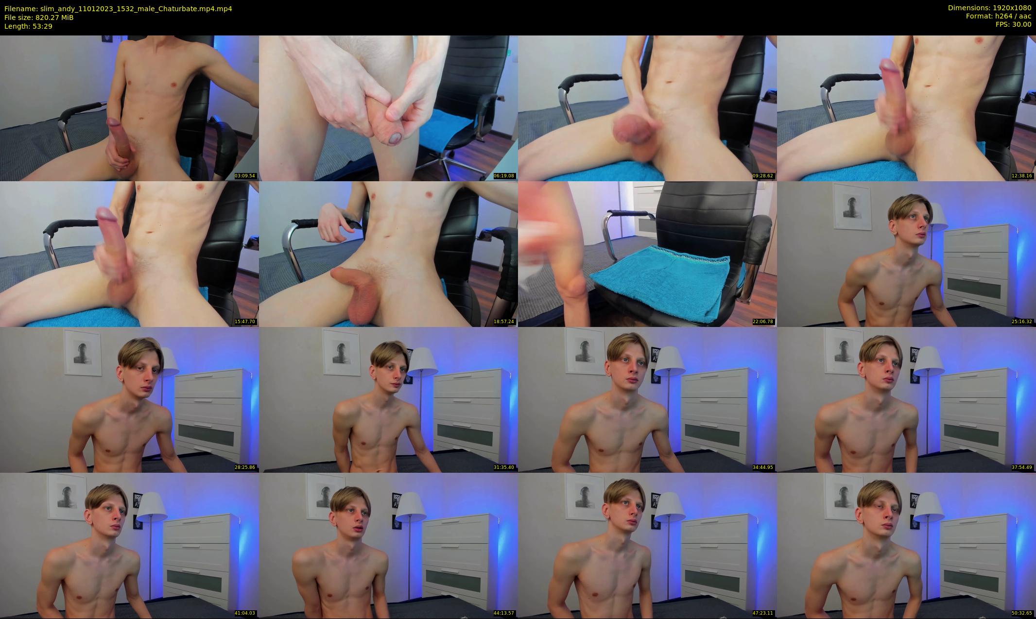 slim_andy — 54 minute Chaturbate male cam show recording, 1080p, Jan 11, 2023