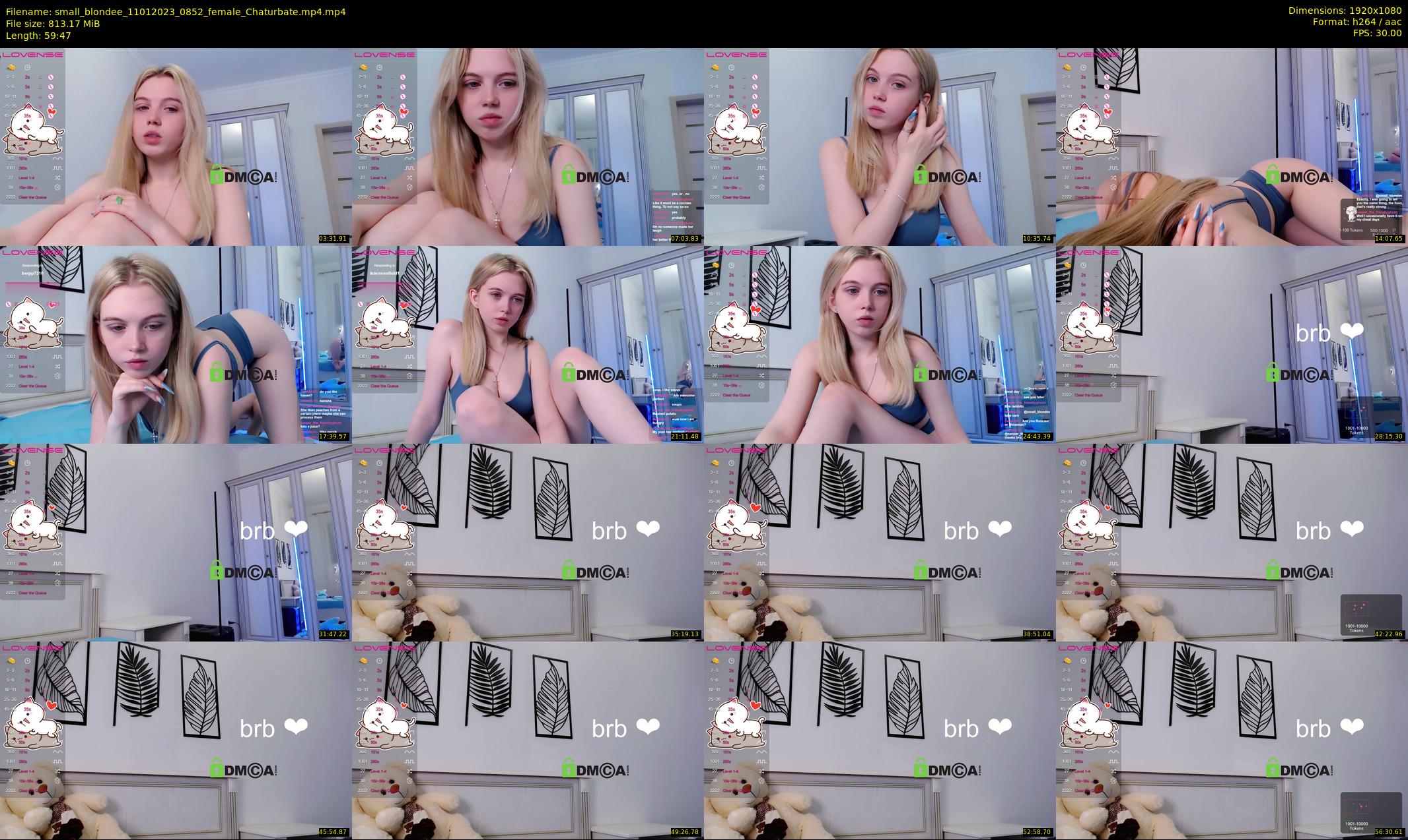 small_blondee — 60 minute Chaturbate female cam show recording, 1080p, Jan 11, 2023