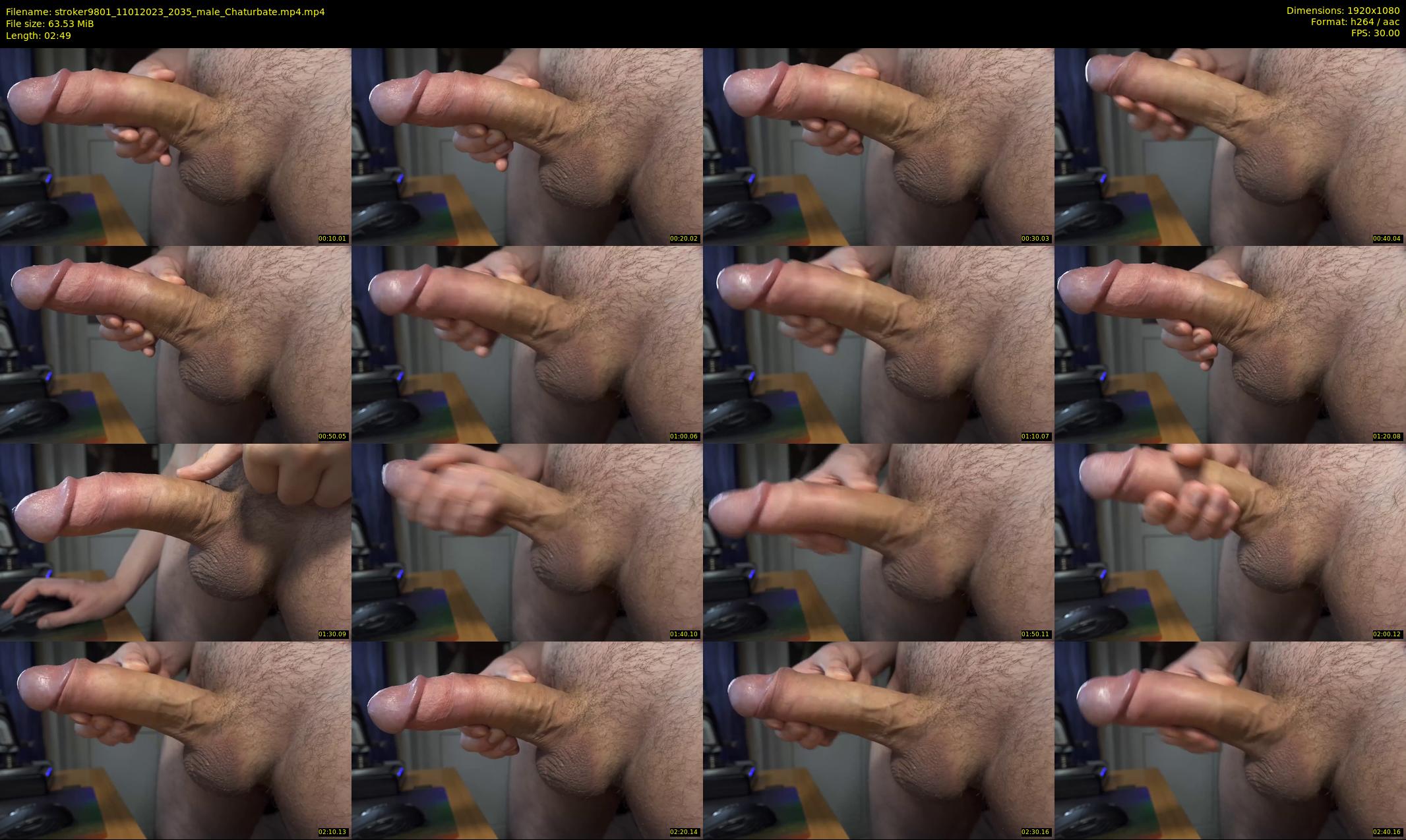 stroker9801 — 3 minute Chaturbate male cam show recording, 1080p, Jan 11, 2023