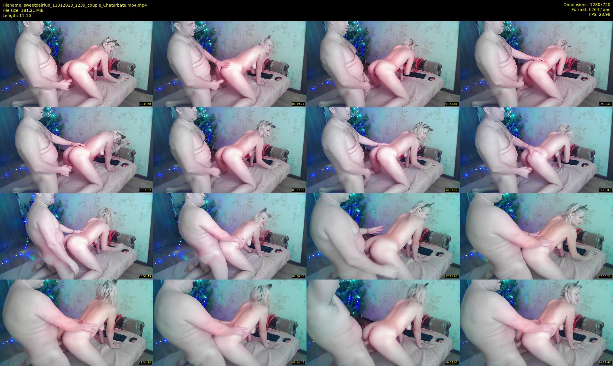 sweetpairfun — 12 minute Chaturbate couple cam show recording, 720p, Jan 11, 2023