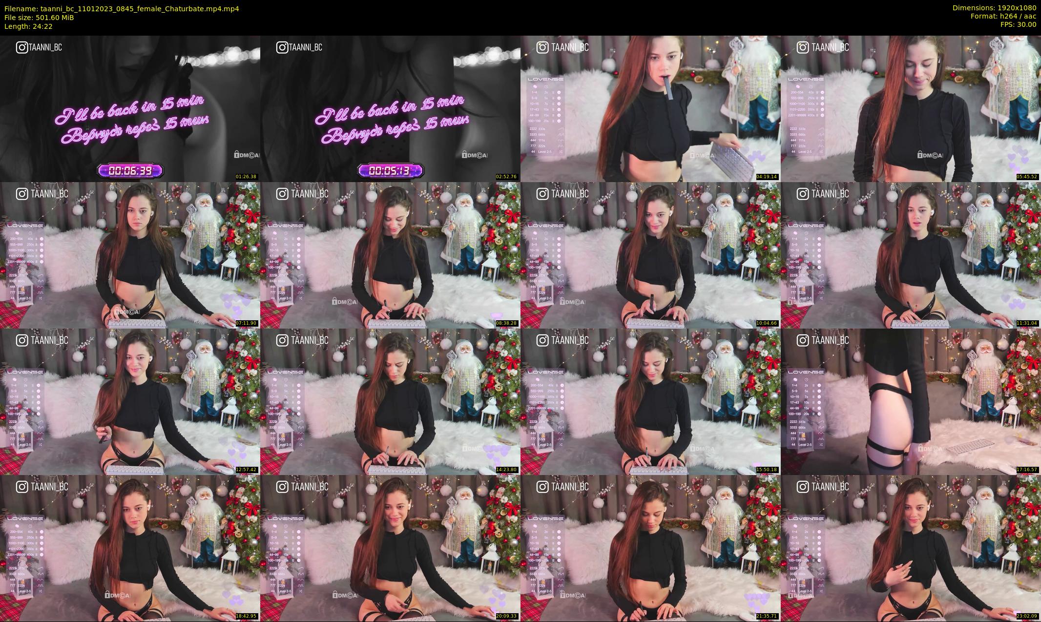 taanni_bc — 25 minute Chaturbate female cam show recording, 1080p, Jan 11, 2023