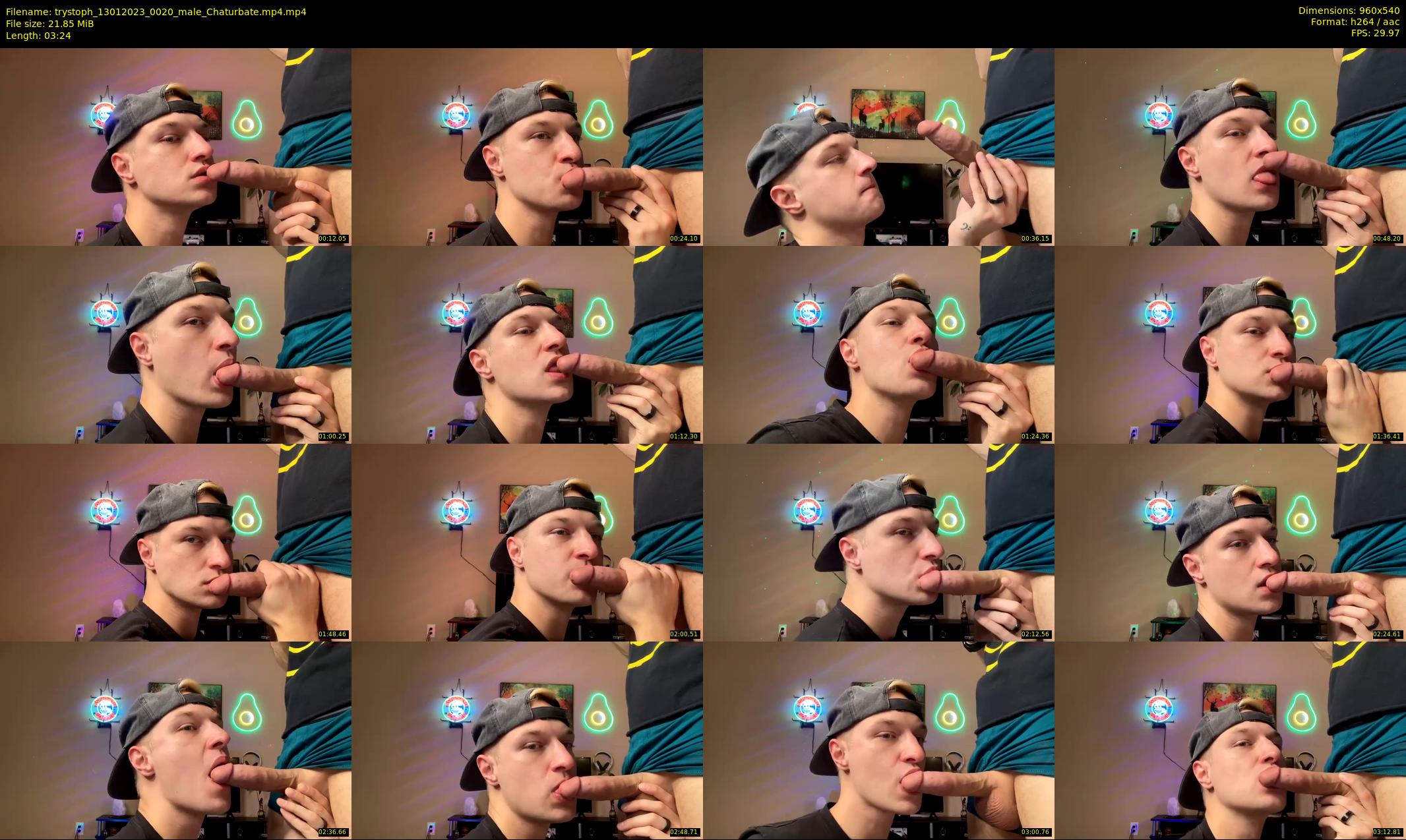 trystoph — 4 minute Chaturbate male cam show recording, 480p, Jan 13, 2023