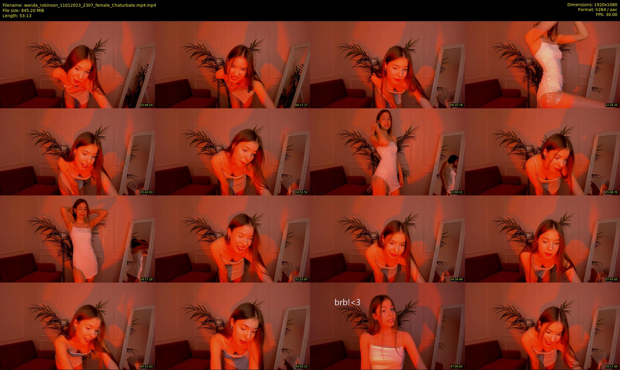 wanda_robinson — 54 minute Chaturbate female cam show recording, 1080p, Jan 11, 2023
