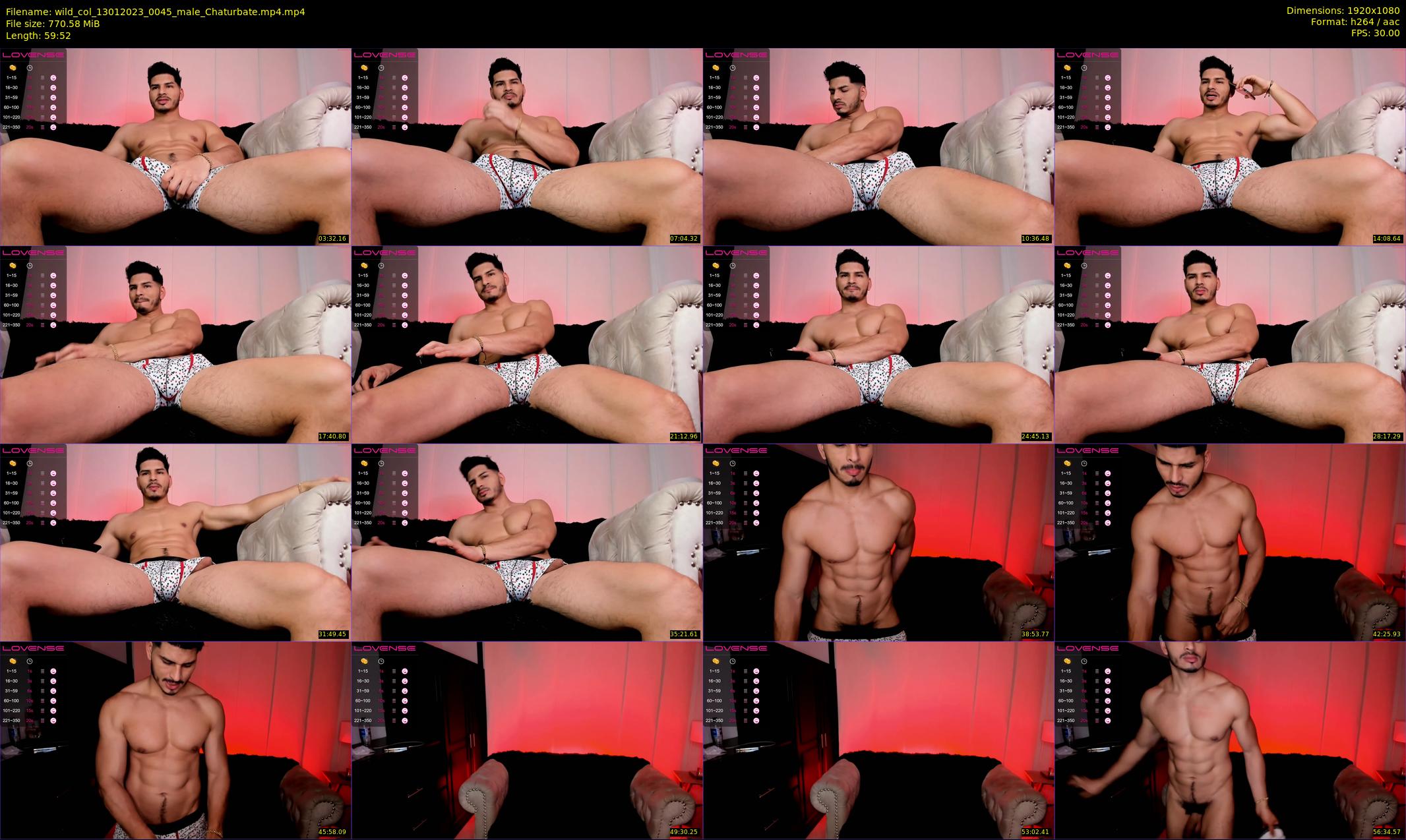 wild_col — 60 minute Chaturbate male cam show recording, 1080p, Jan 13, 2023