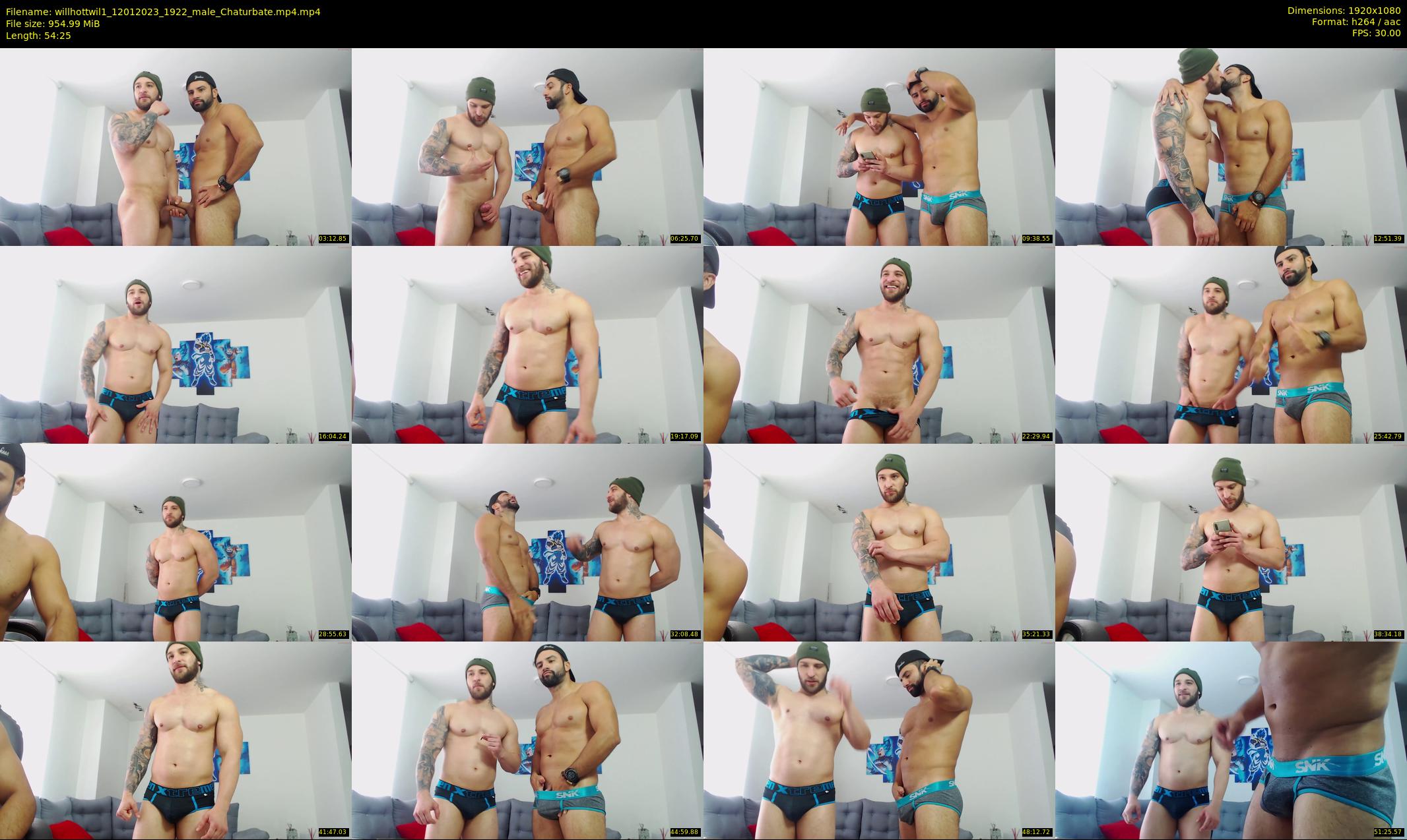 willhottwil1 — 55 minute Chaturbate couple cam show recording, 1080p, Jan 12, 2023