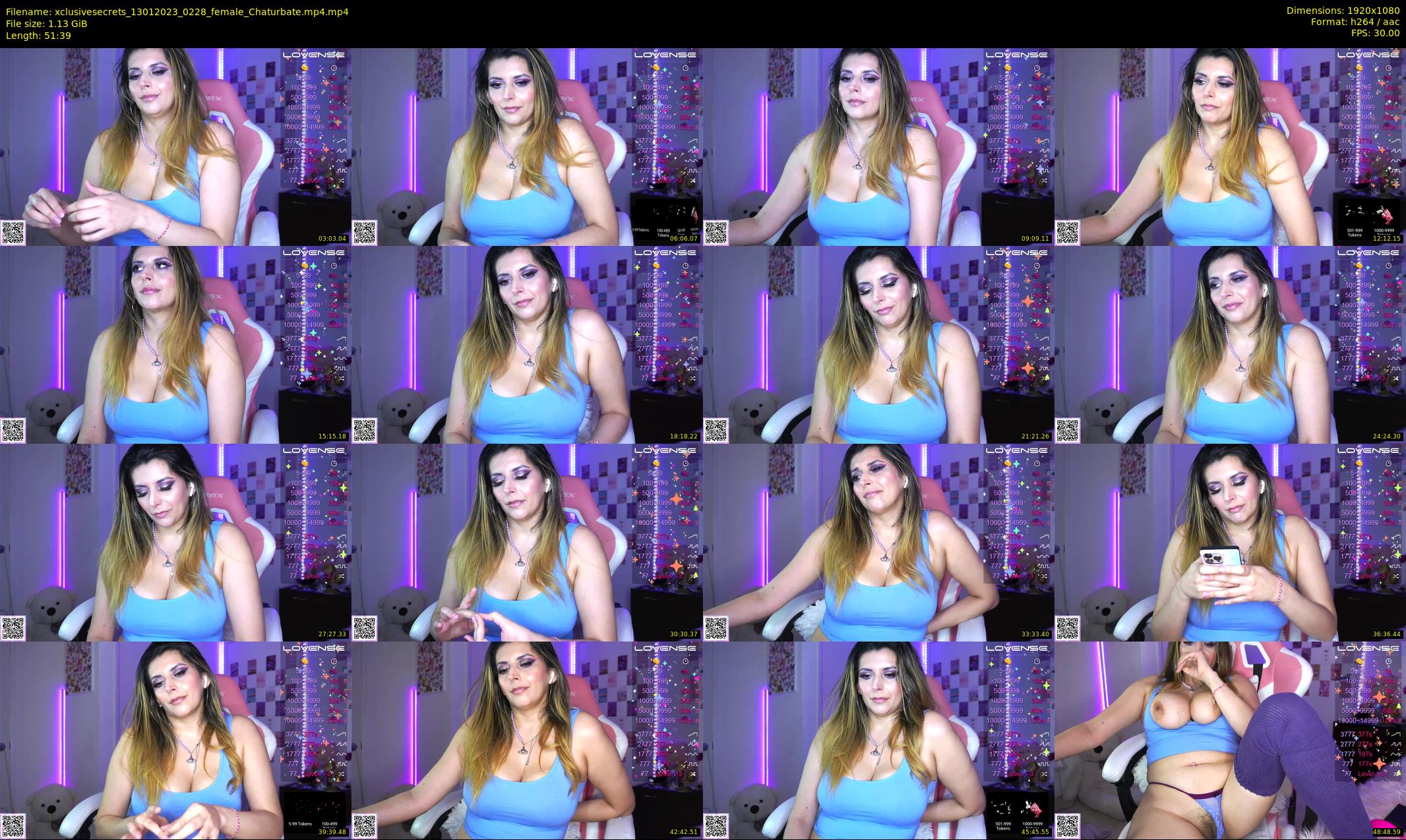 xclusivesecrets — 52 minute Chaturbate female cam show recording, 1080p, Jan 13, 2023