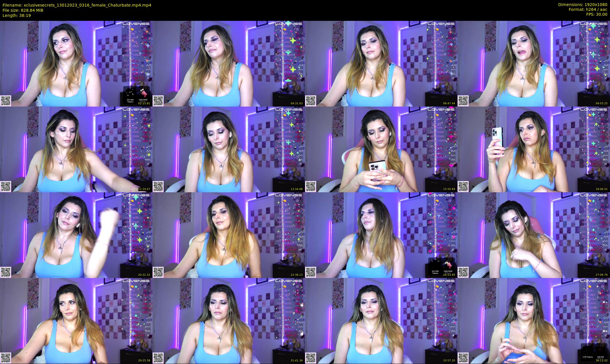 xclusivesecrets — 39 minute Chaturbate female cam show recording, 1080p, Jan 13, 2023