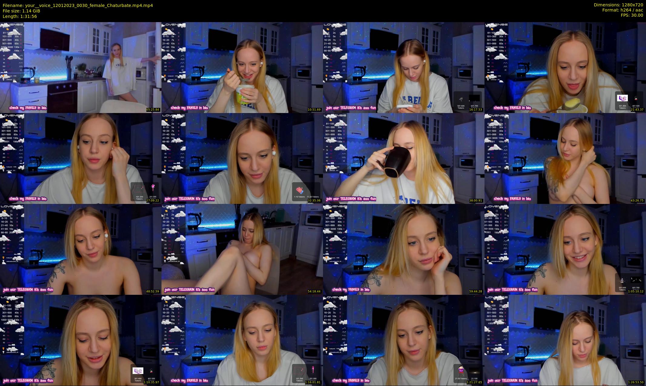 your__voice — 92 minute Chaturbate female cam show recording, 720p, Jan 12, 2023