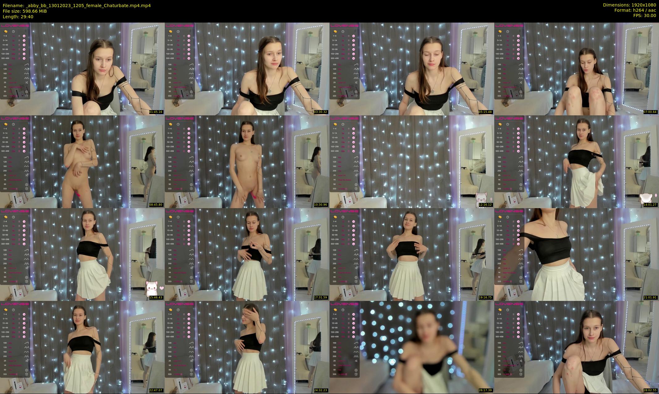 _abby_bb — 30 minute Chaturbate female cam show recording, 1080p, Jan 13, 2023