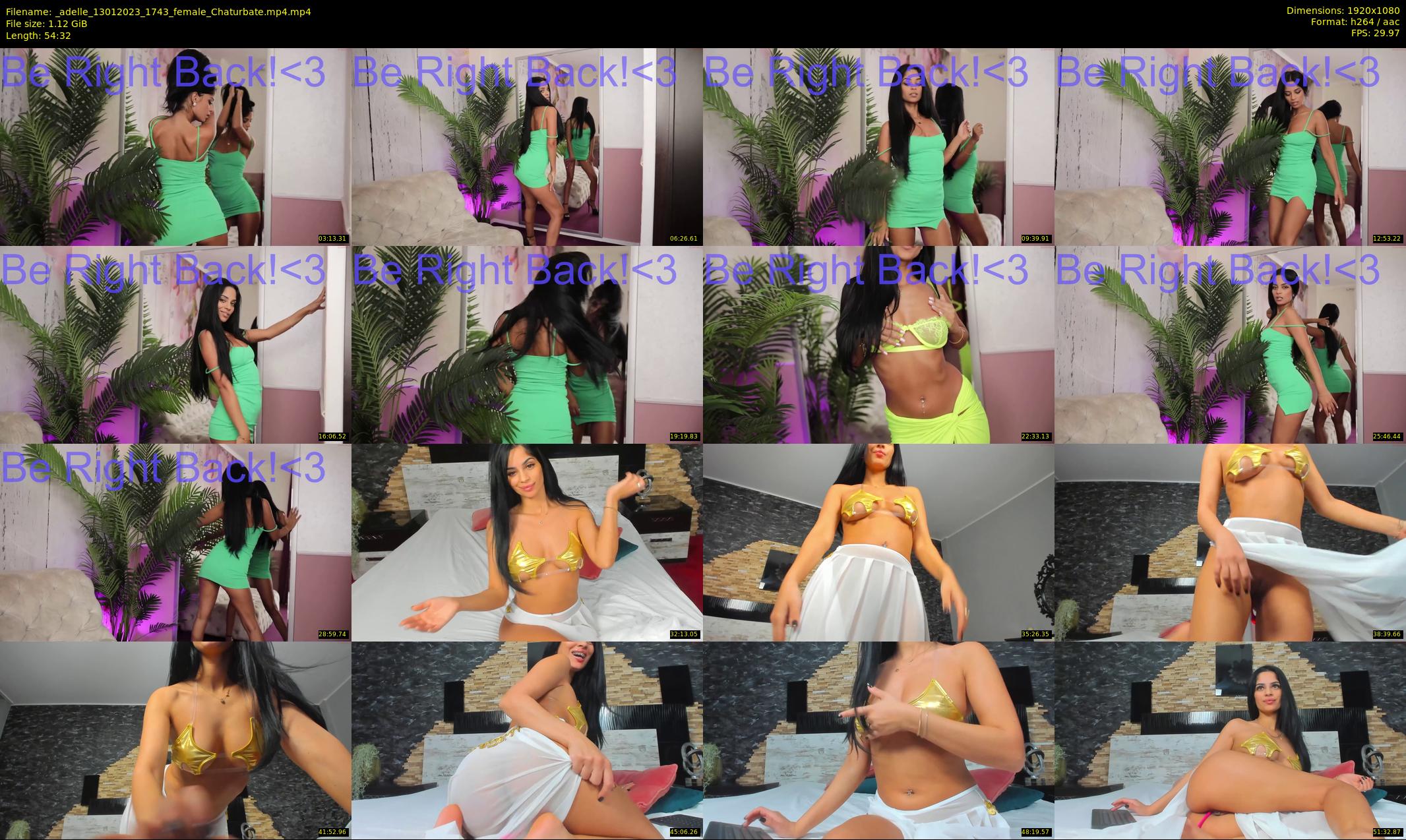 _adelle — 55 minute Chaturbate female cam show recording, 1080p, Jan 13, 2023
