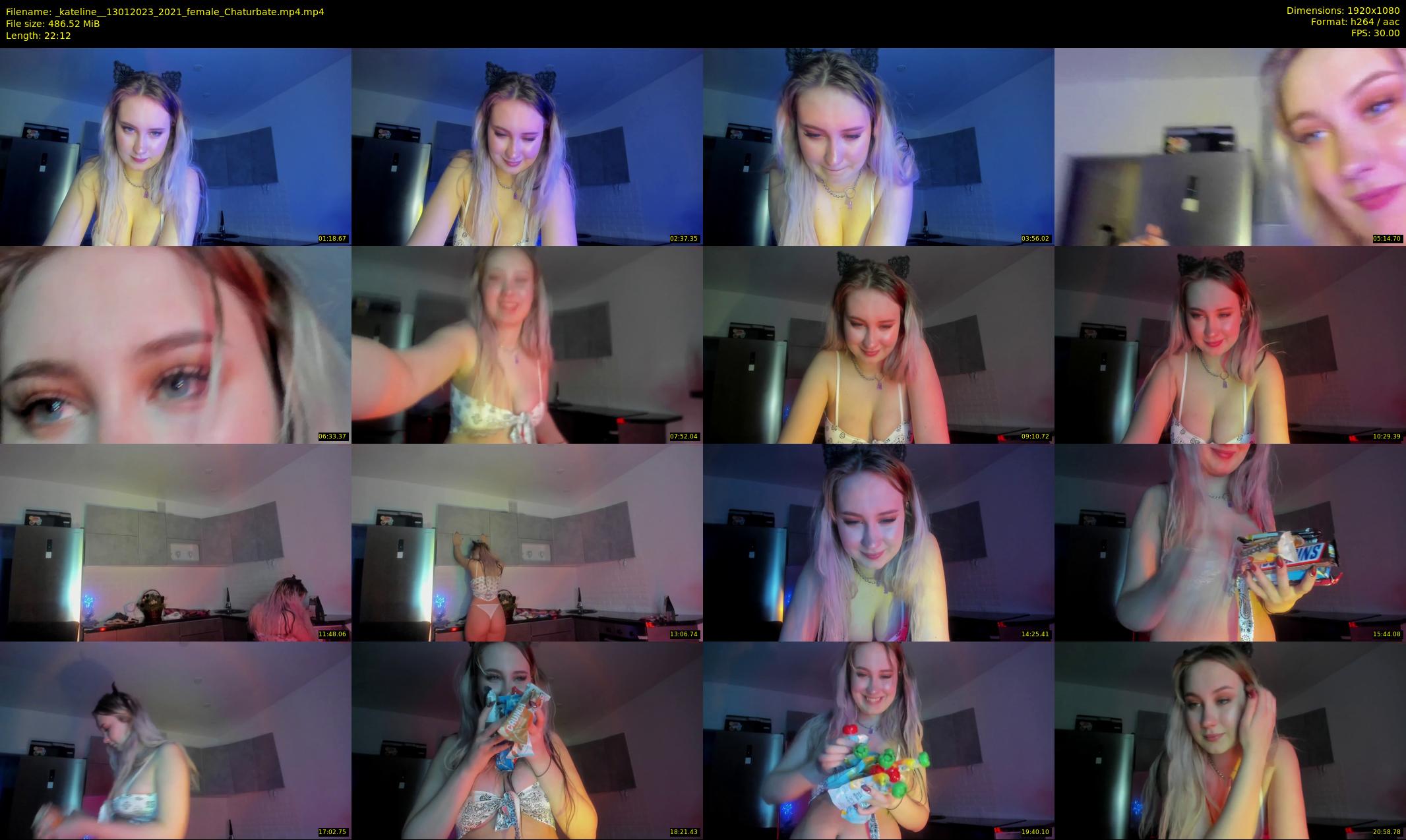 _kateline_ — 23 minute Chaturbate female cam show recording, 1080p, Jan 13, 2023