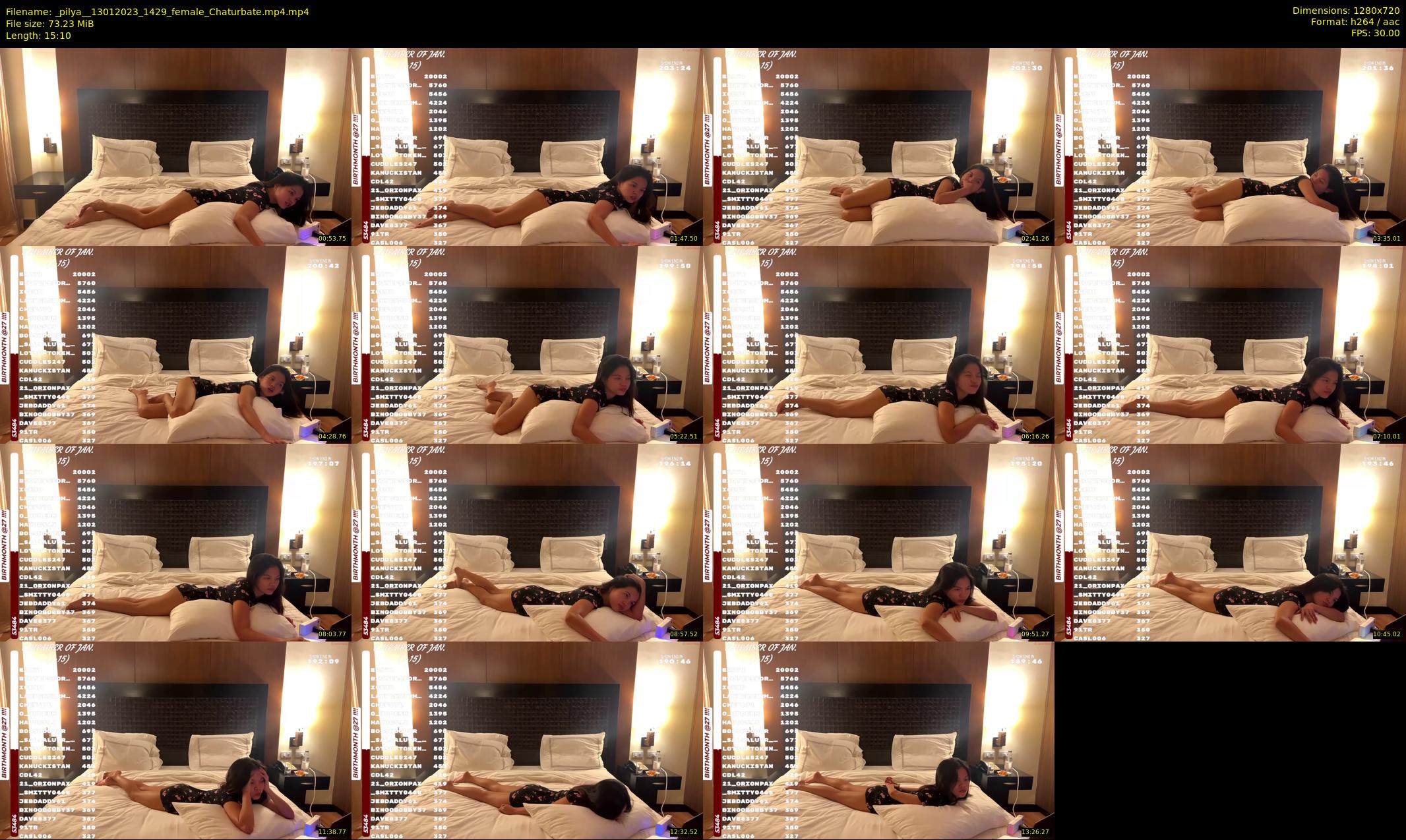 _pilya_ — 16 minute Chaturbate female cam show recording, 720p, Jan 13, 2023