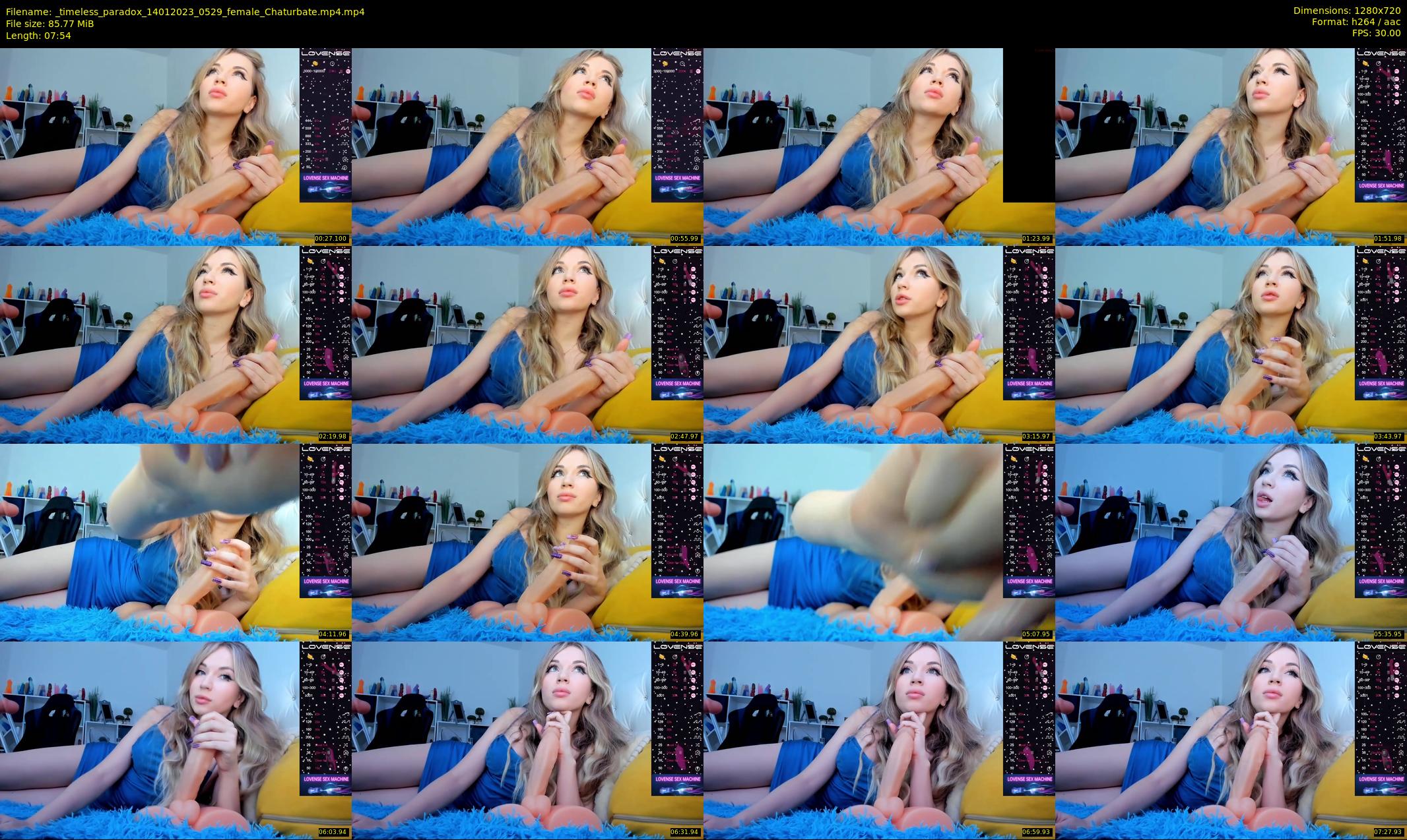 _timeless_paradox — 8 minute Chaturbate female cam show recording, 720p, Jan 14, 2023
