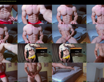 adam_muscle_ — 54 minute Chaturbate male cam show recording, 1080p, Jan 13, 2023