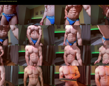 adam_muscle_ — 52 minute Chaturbate male cam show recording, 1080p, Jan 13, 2023